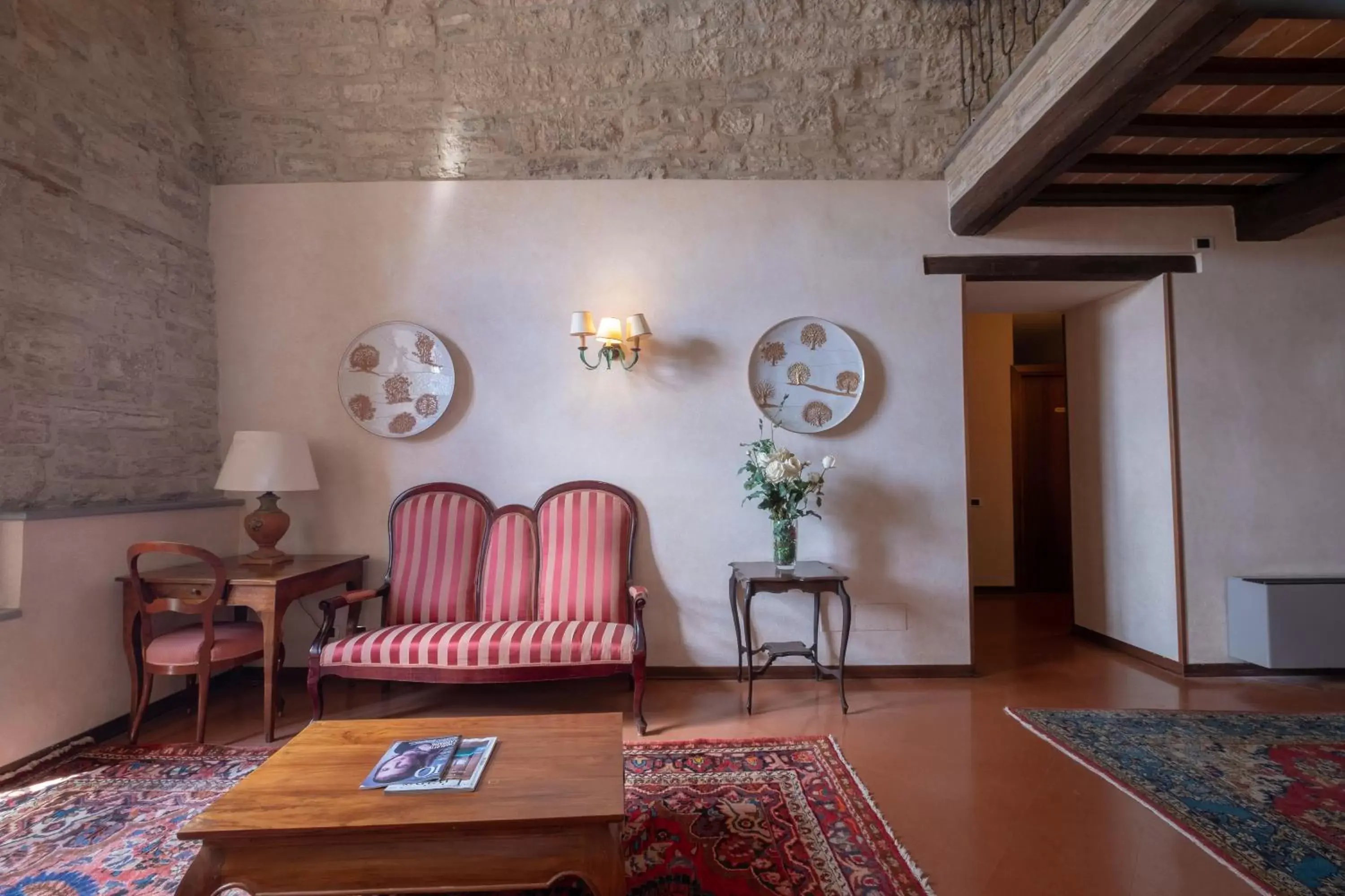 Communal lounge/ TV room, Seating Area in Relais Ducale