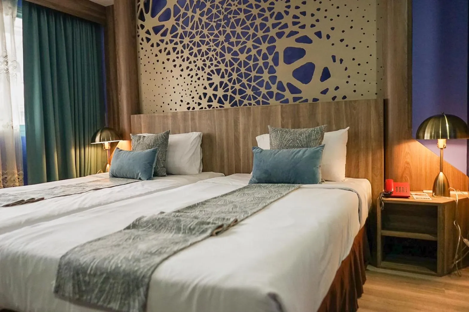 Photo of the whole room, Bed in Grand Lucky Hotel