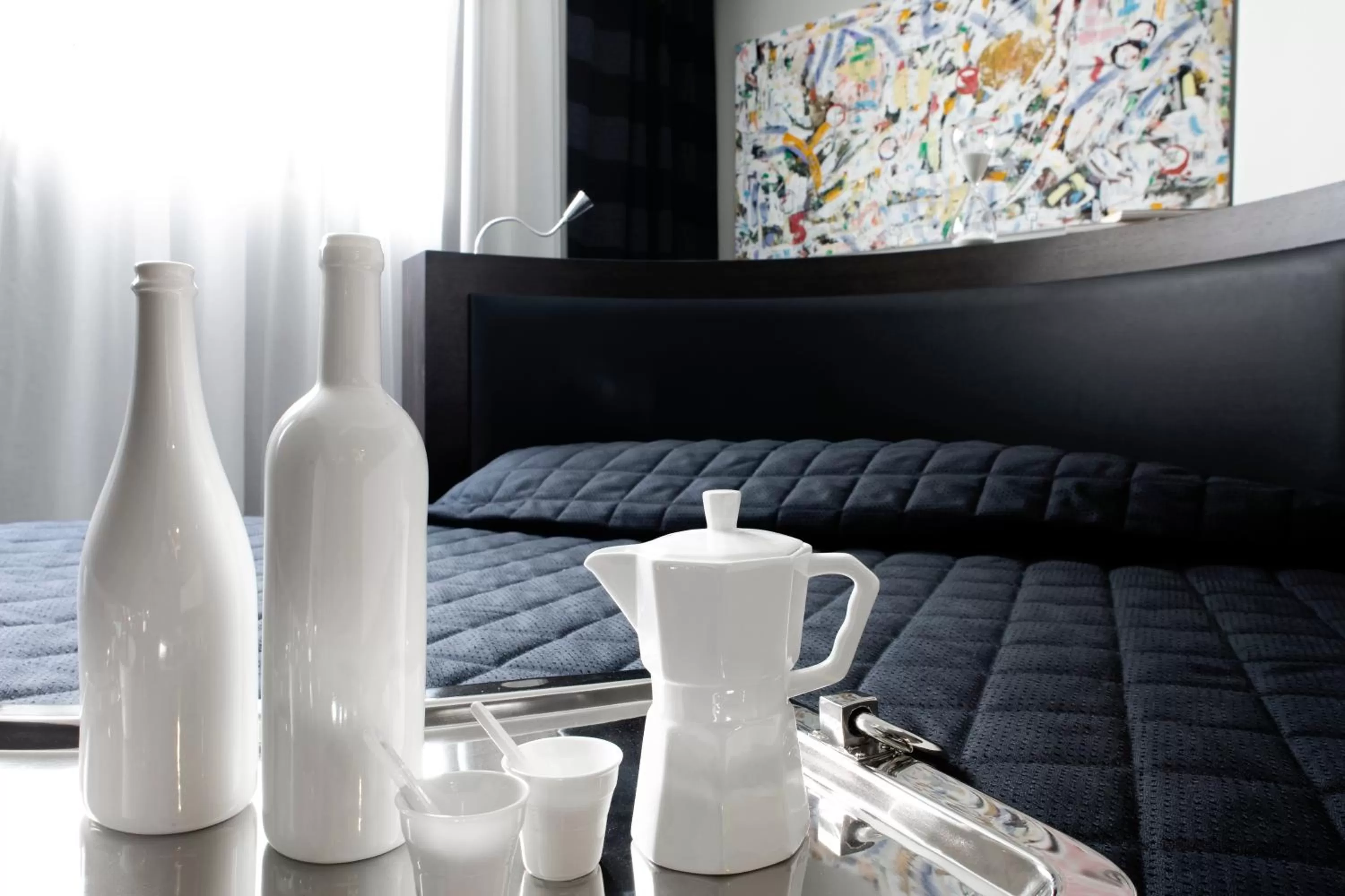 Bed in Twentyone Hotel