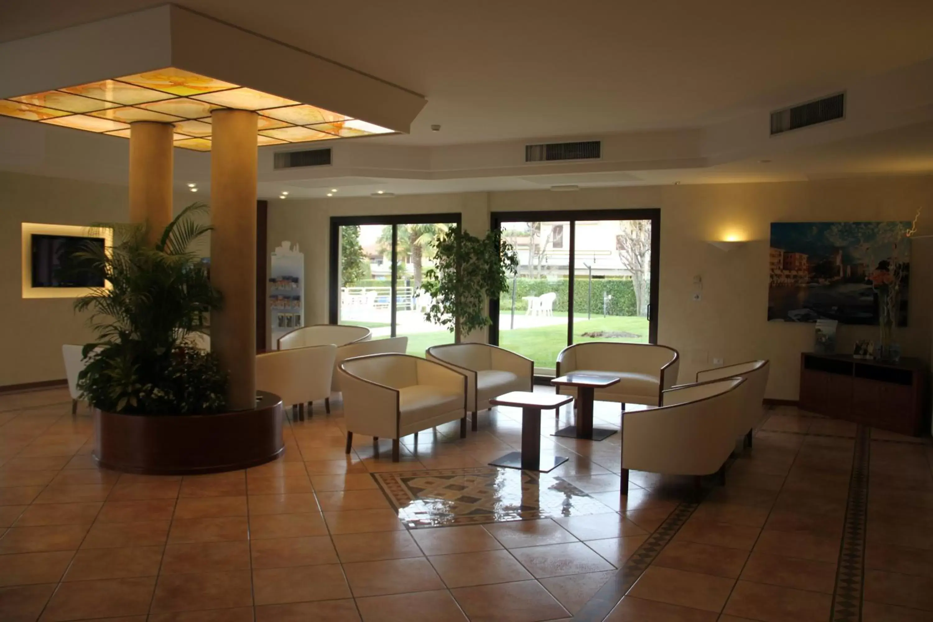 Lobby or reception in Hotel Porto Azzurro