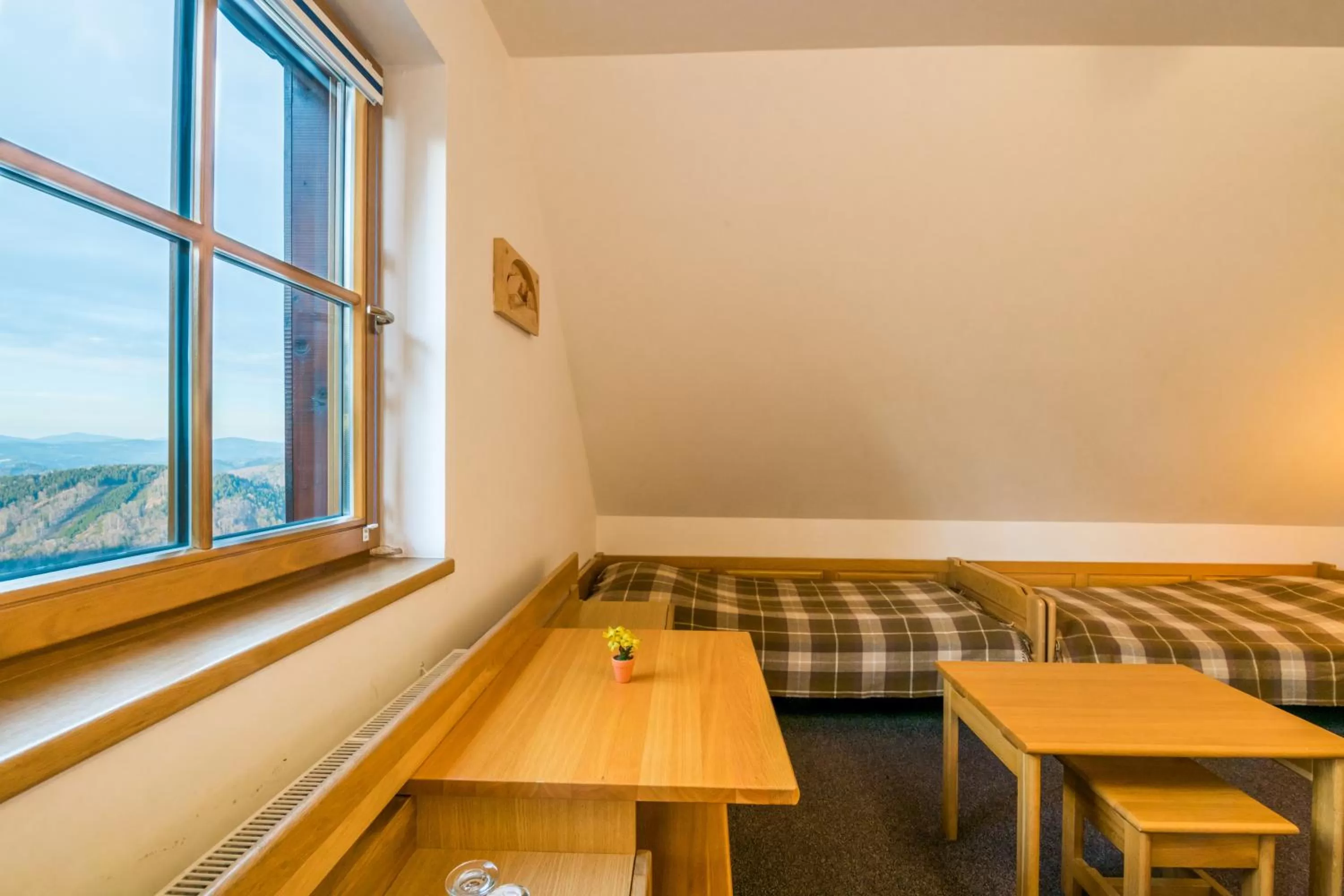 Bed in Horský Hotel Kohútka