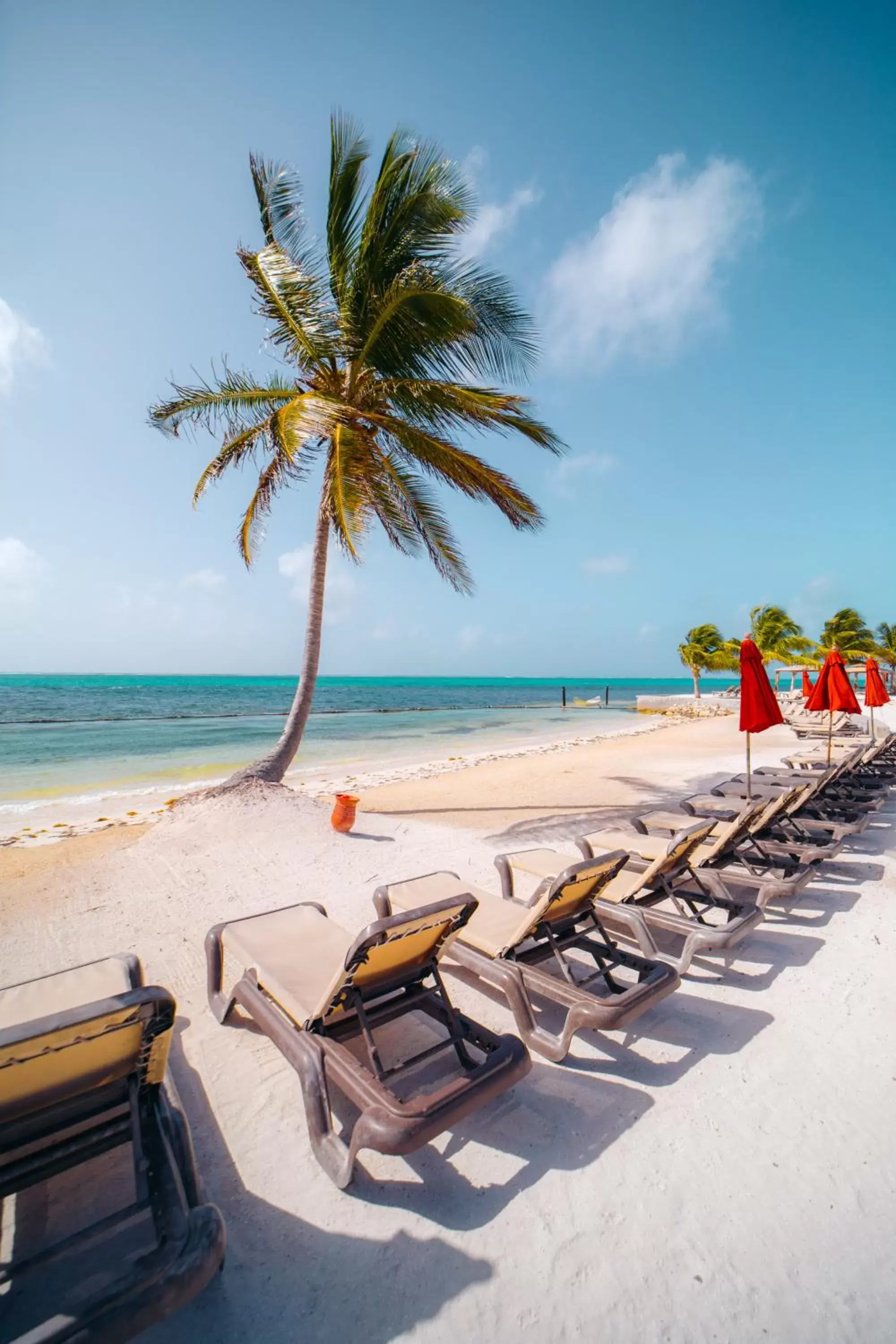 Beach in Grand Caribe Belize