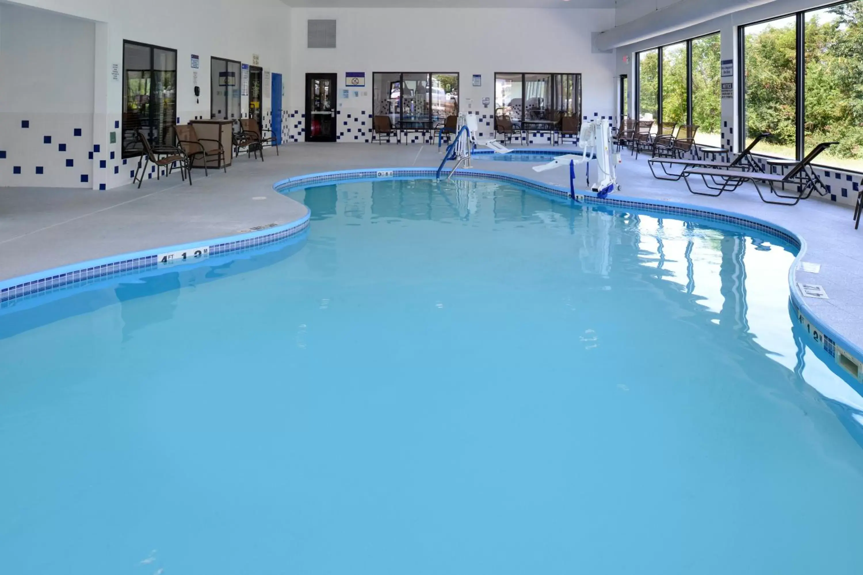 Swimming Pool in Holiday Inn Express Morgantown, an IHG Hotel