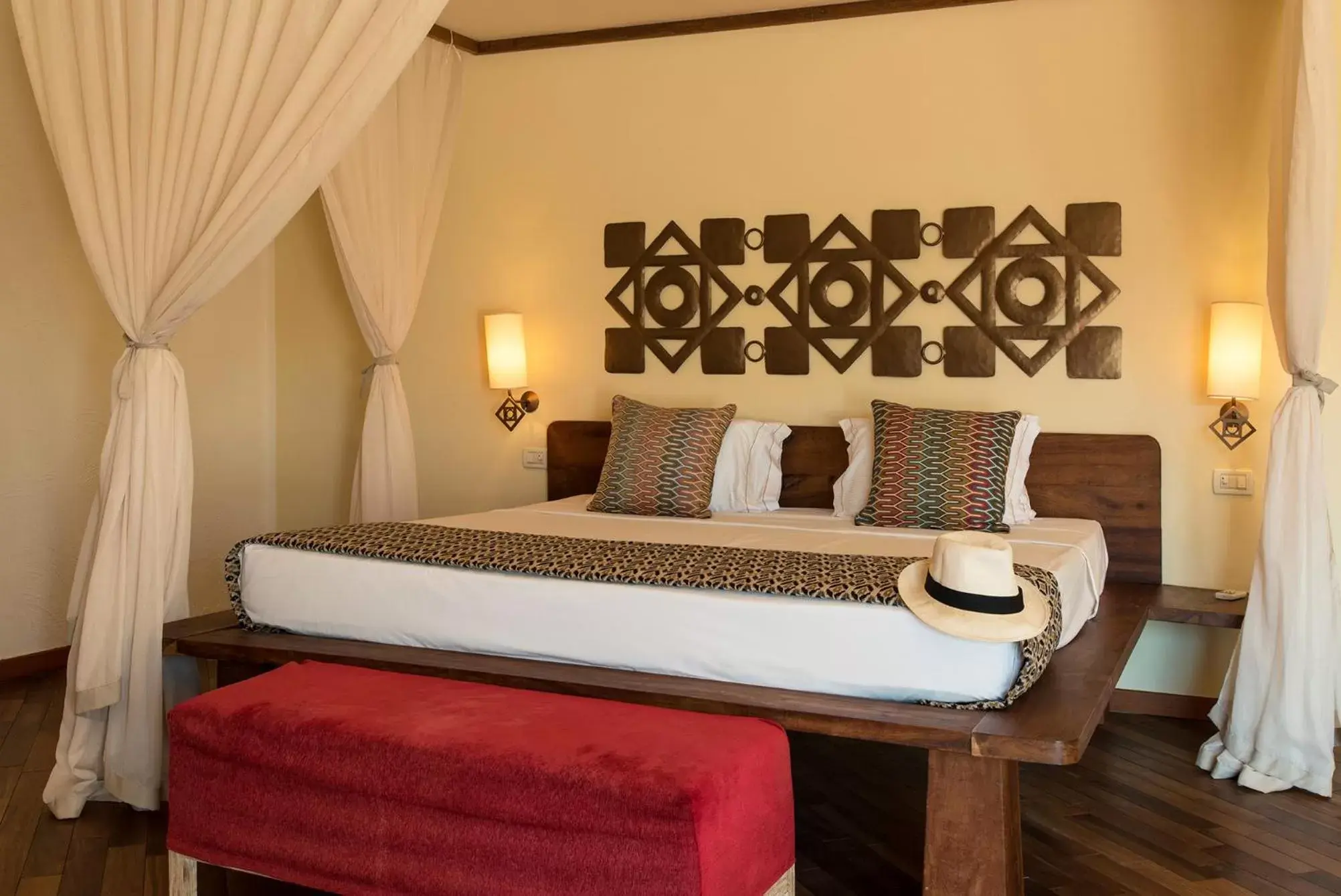 Bed in Essque Zalu Zanzibar