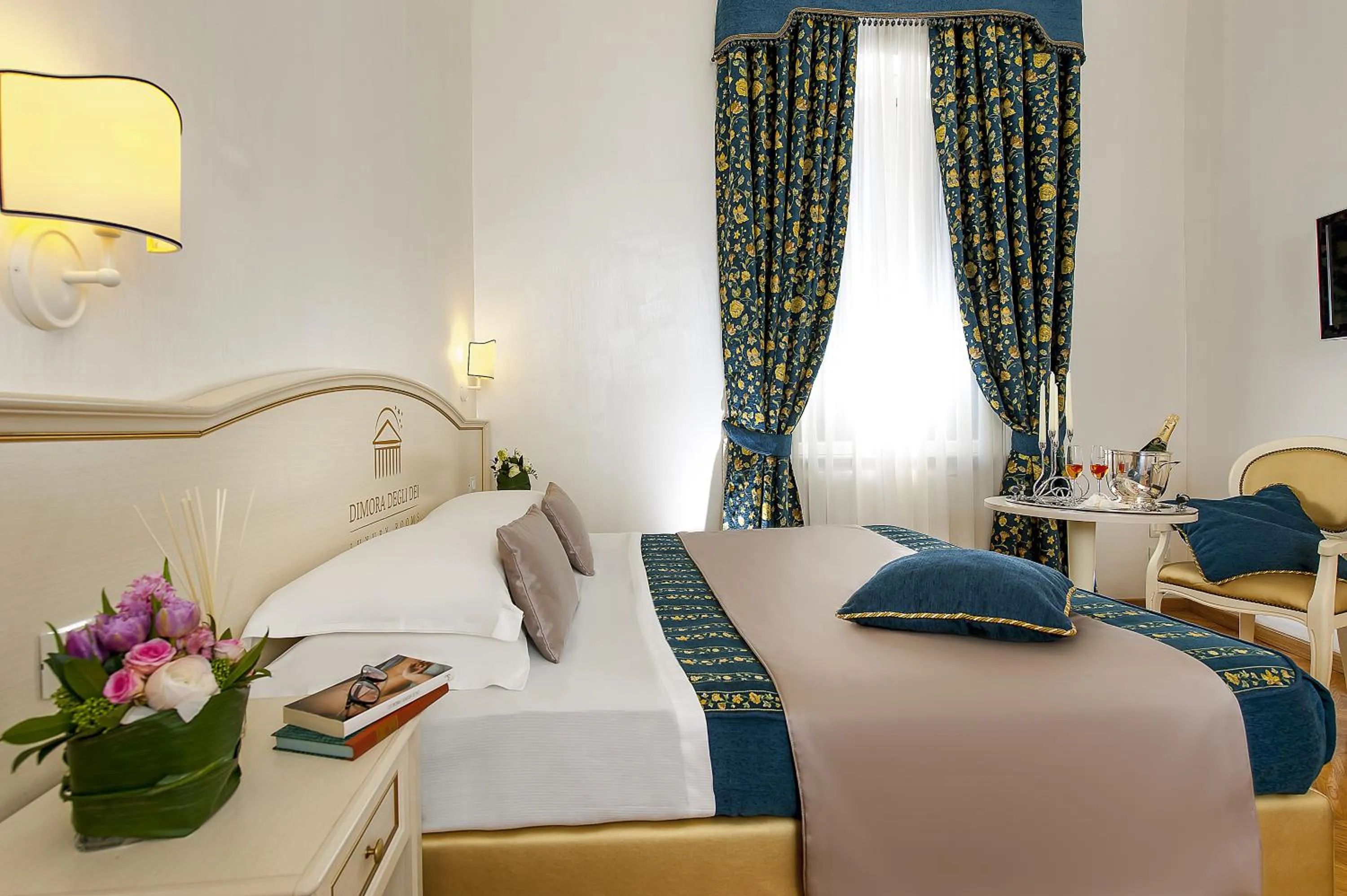 Bedroom, Bed in Dimora Degli Dei