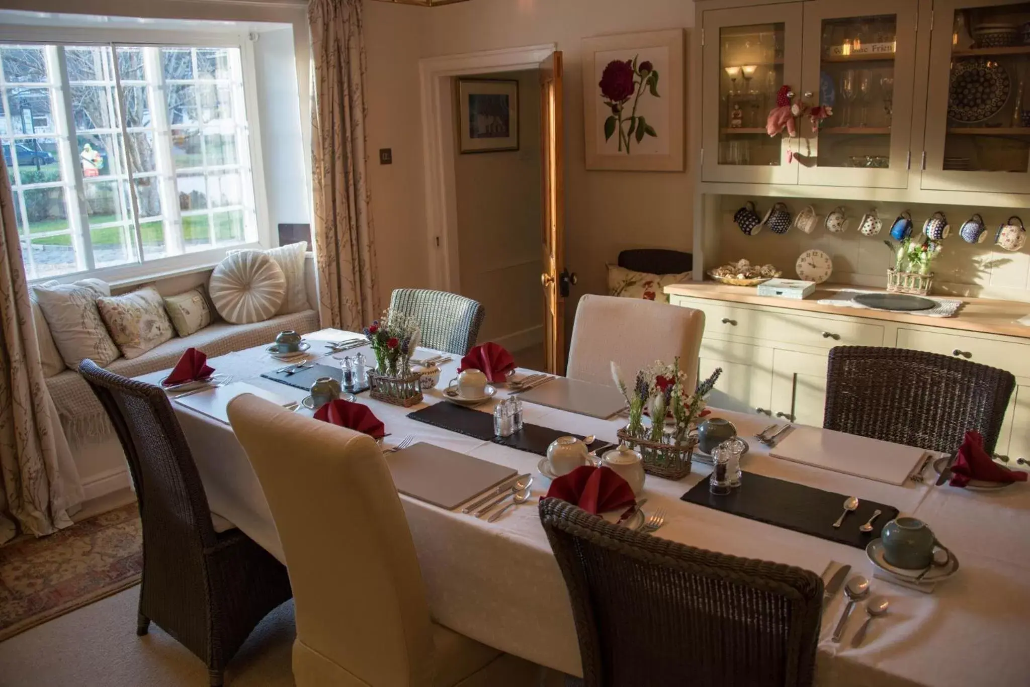 Dining area, Restaurant/Places to Eat in St Leonards Farmhouse