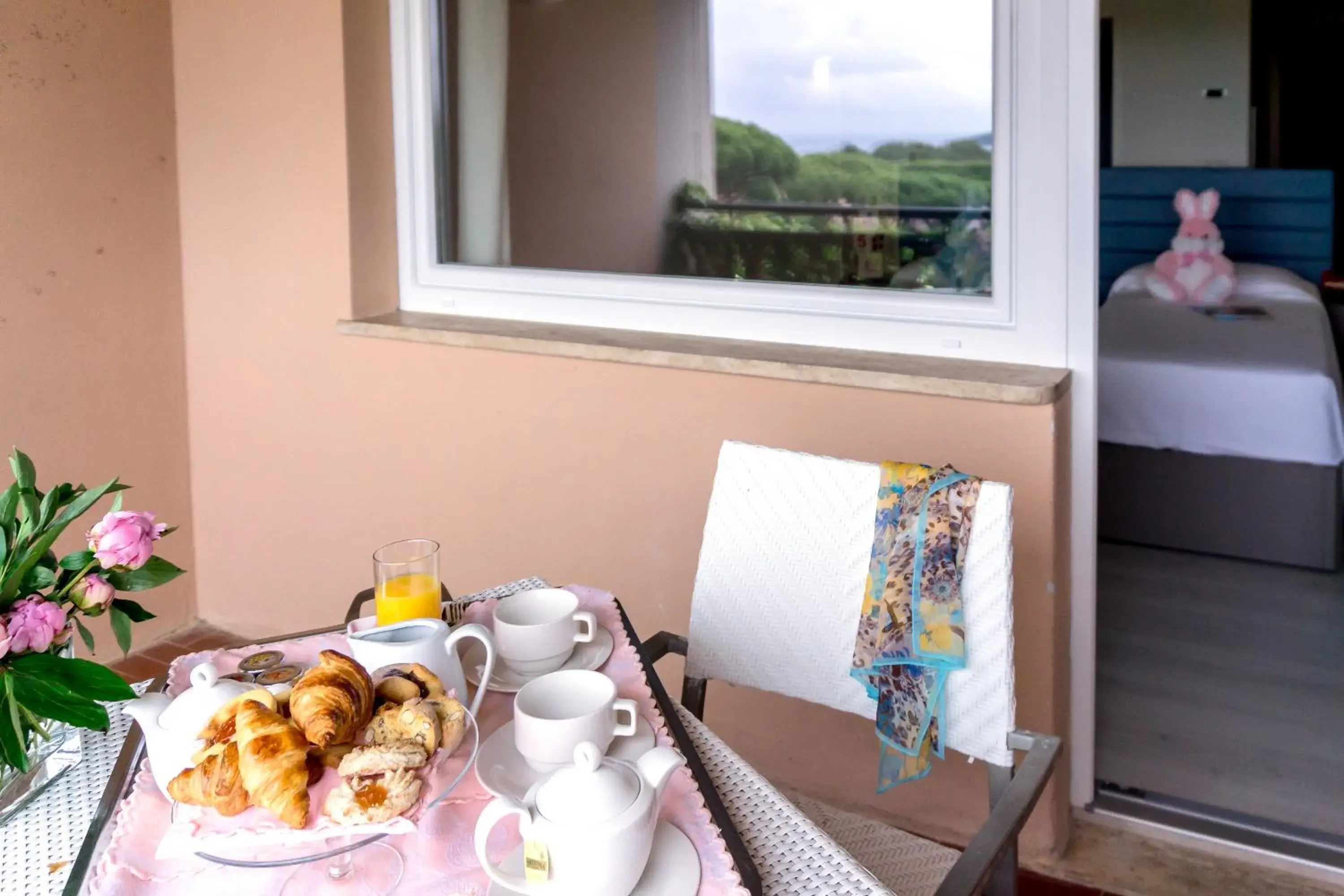 Balcony/Terrace in Golf Hotel Punta Ala