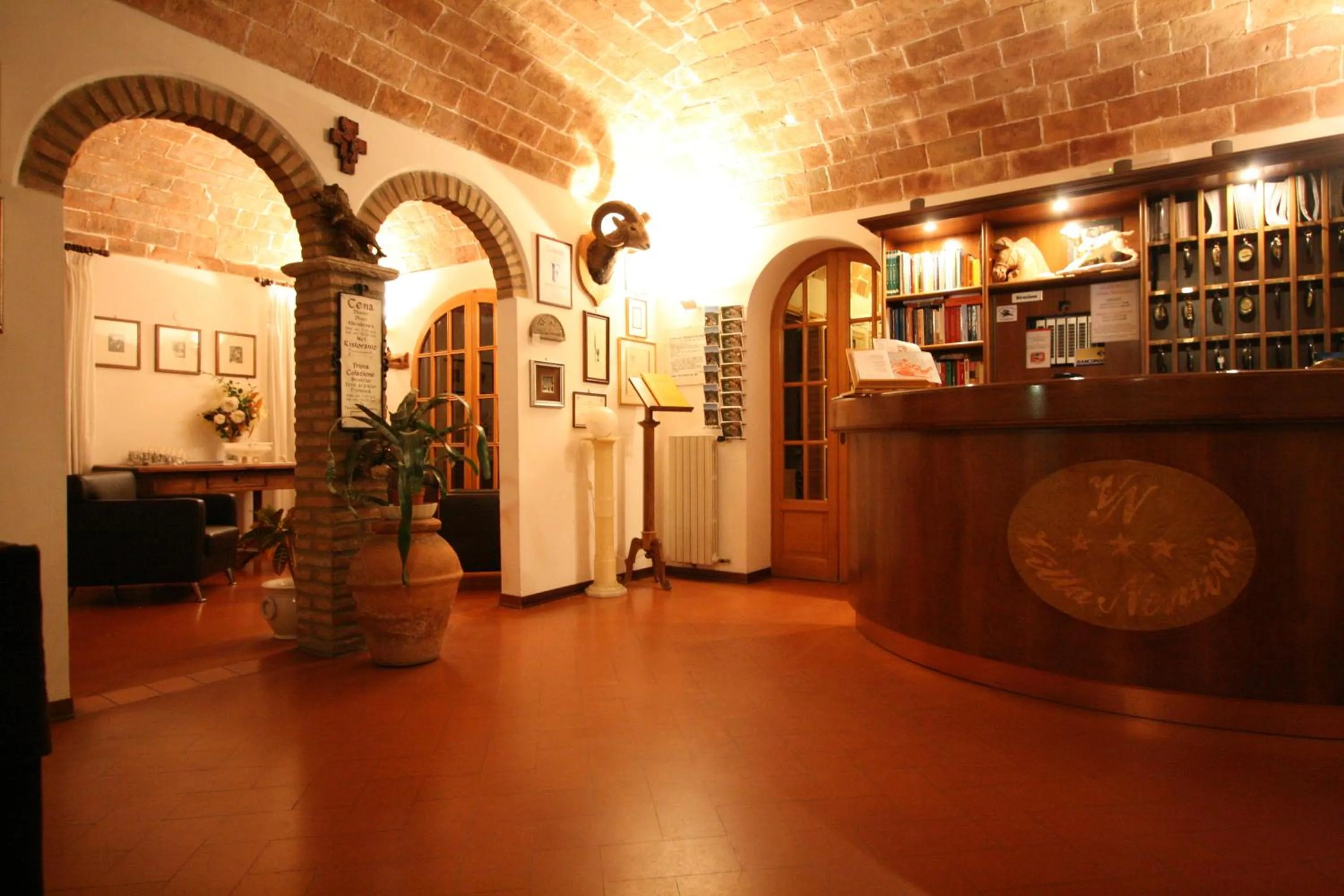 Lobby or reception in Villa Nencini