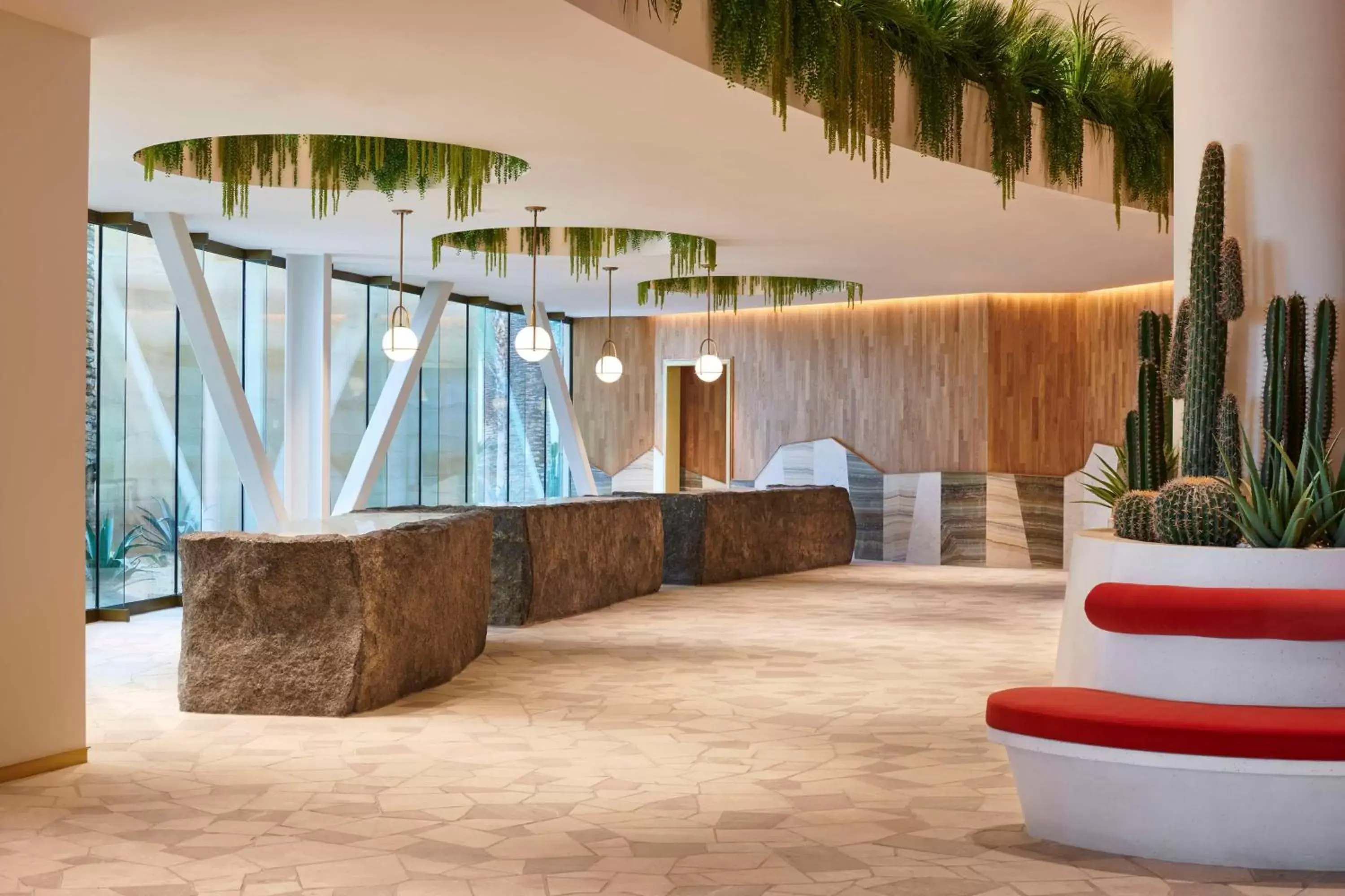 Lobby or reception in Virgin Hotels Las Vegas, Curio Collection by Hilton