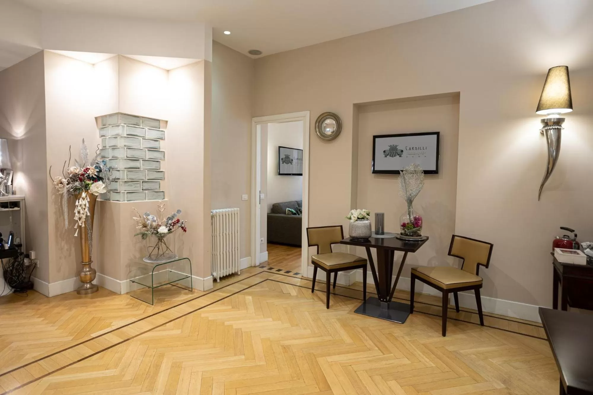 Lobby or reception in Cardilli Luxury Rooms