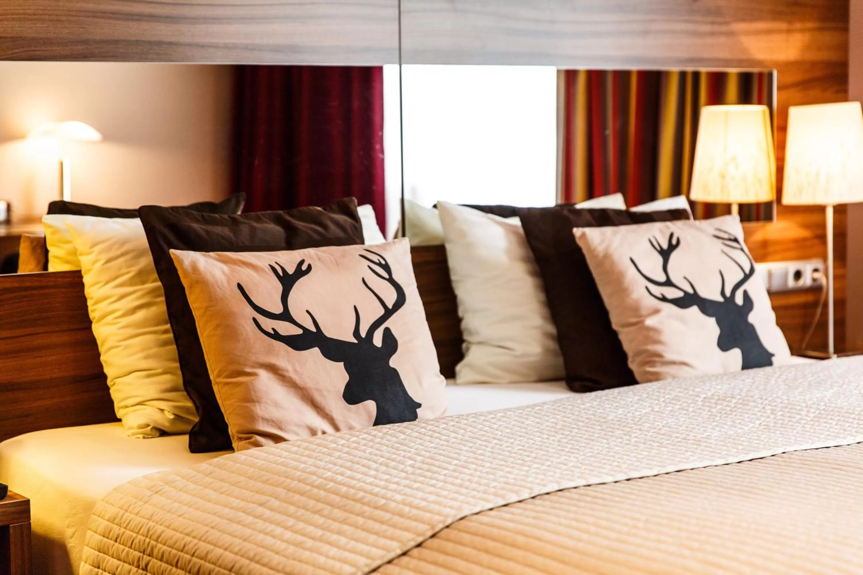 Bed in Hotel Salzburg