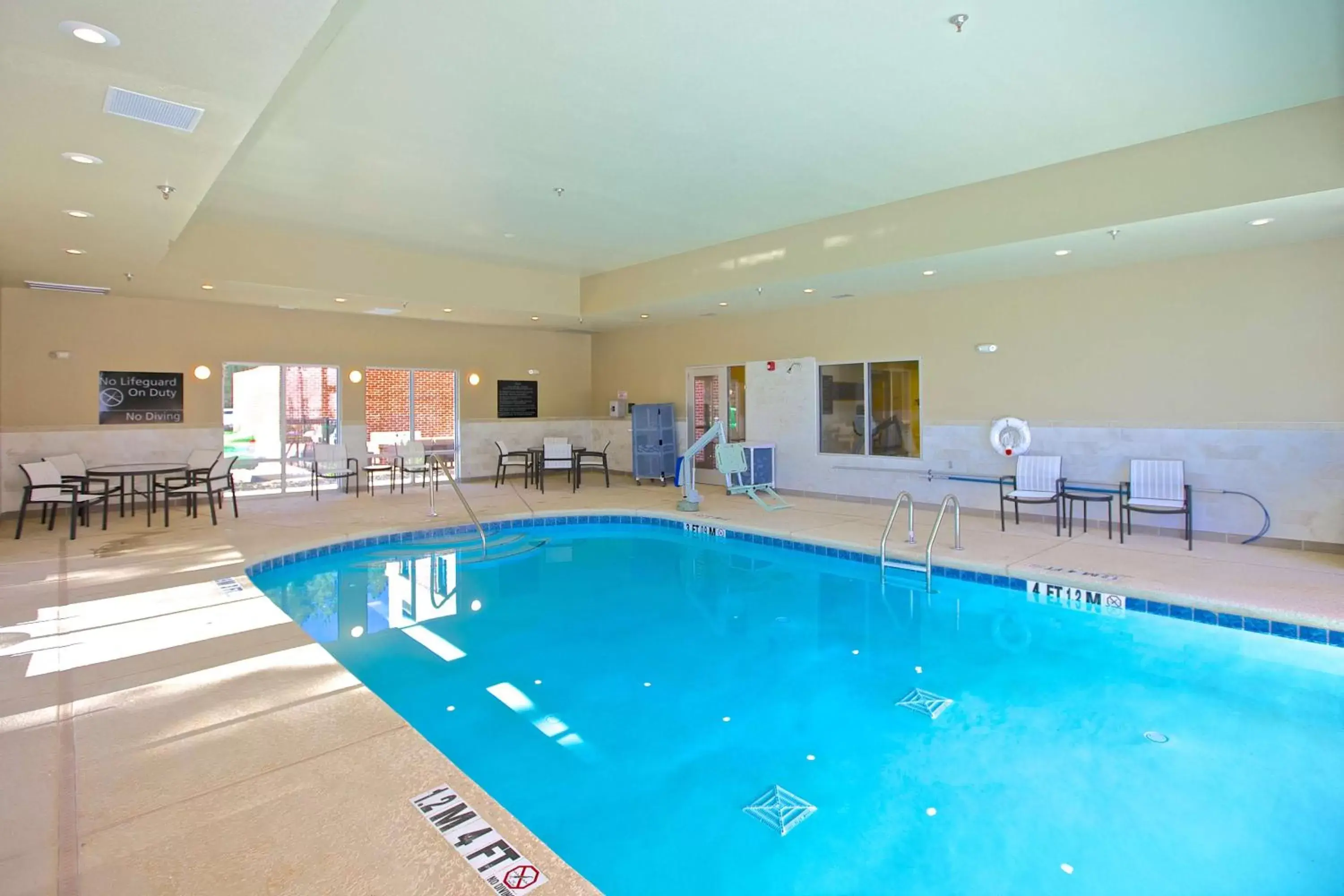 Pool view, Swimming Pool in Hampton Inn Atlanta McDonough