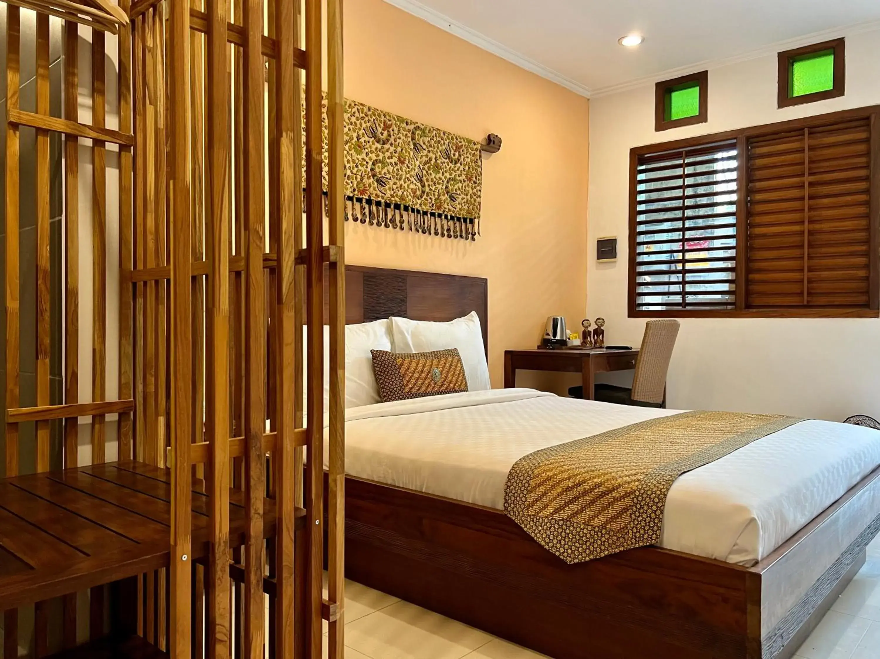 Bedroom, Bed in Villa Puriartha Ubud - CHSE Certified
