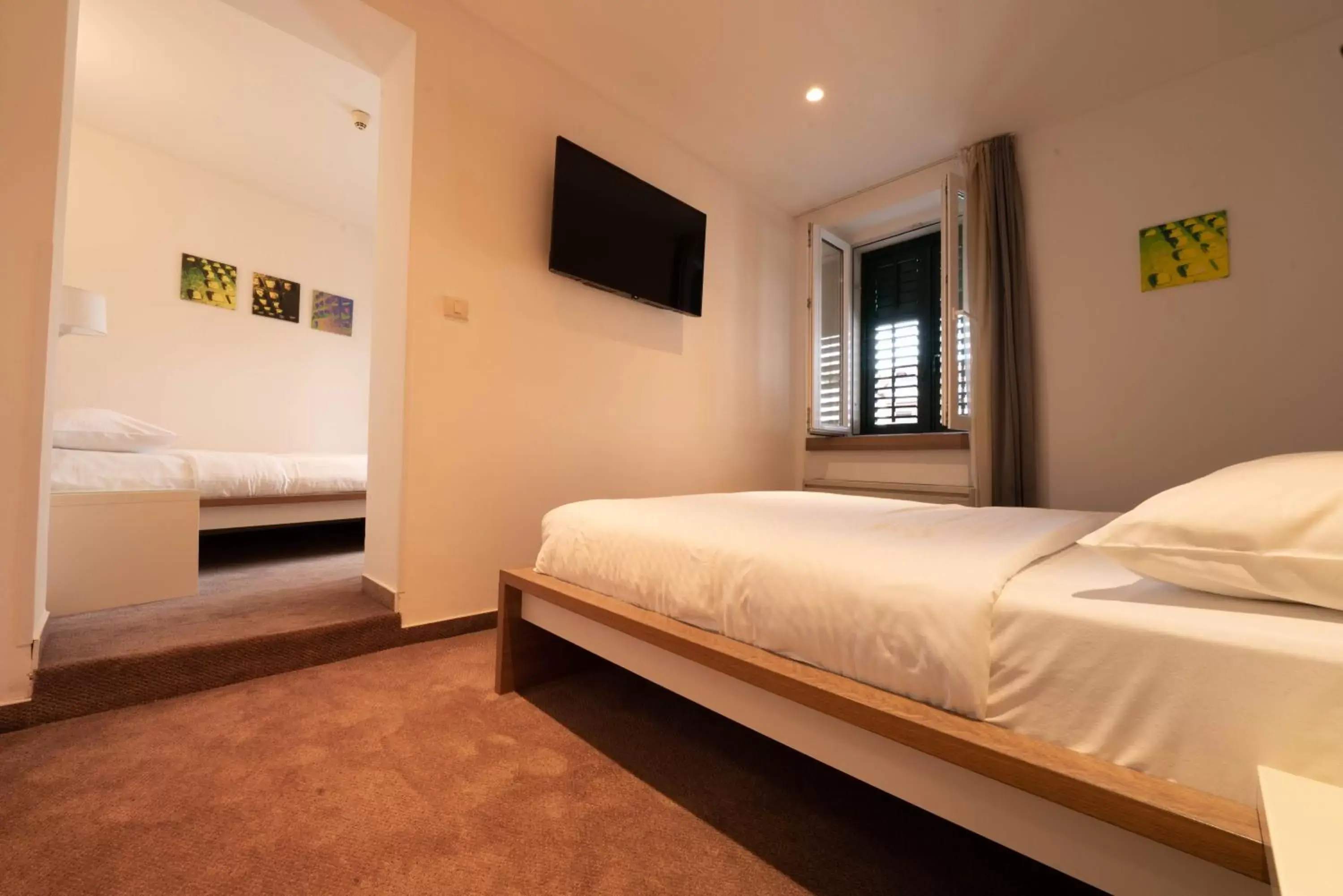 Bedroom, Bed in Slavija Culture Heritage Hotel