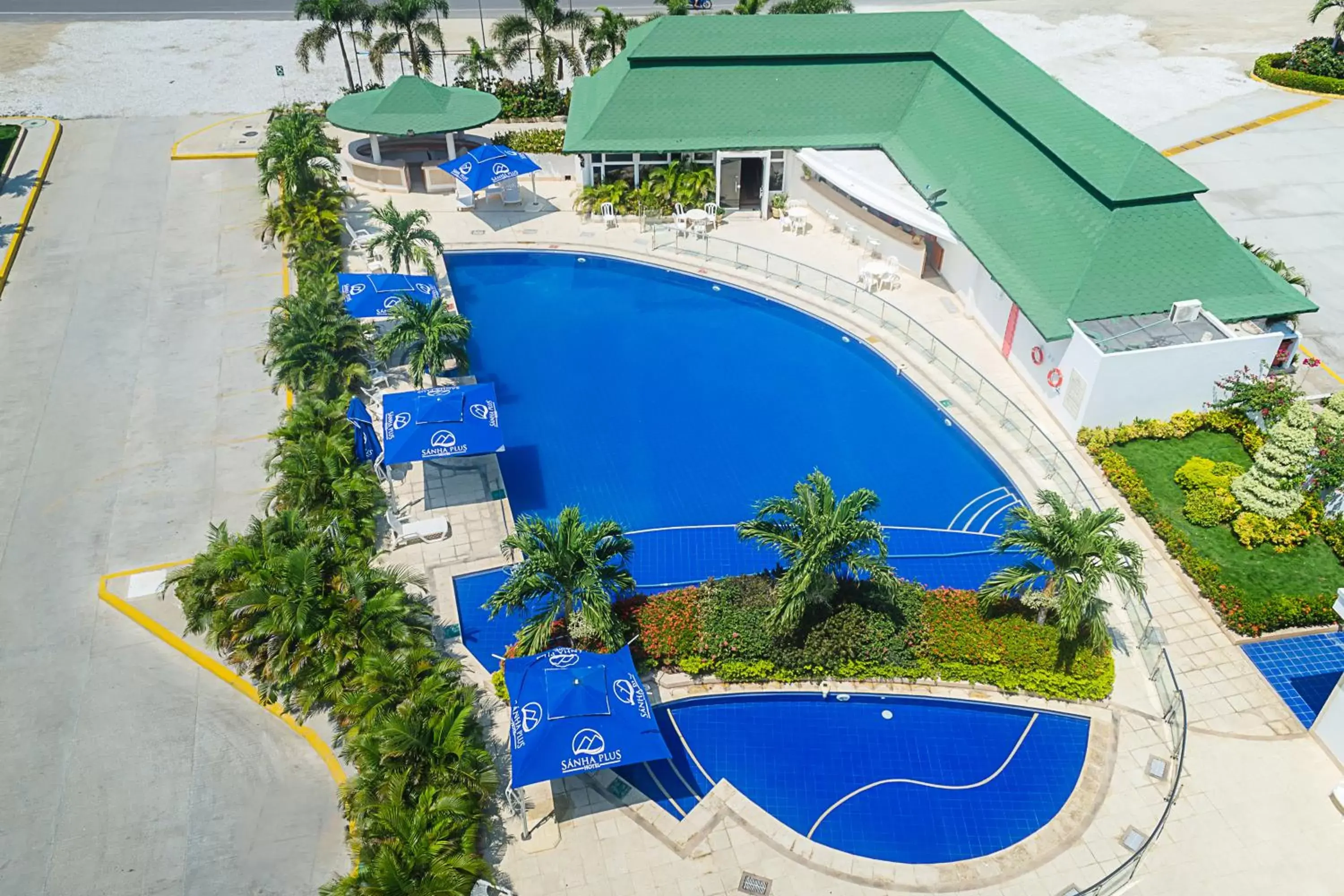 Swimming pool, Pool View in Sanha Plus Hotel