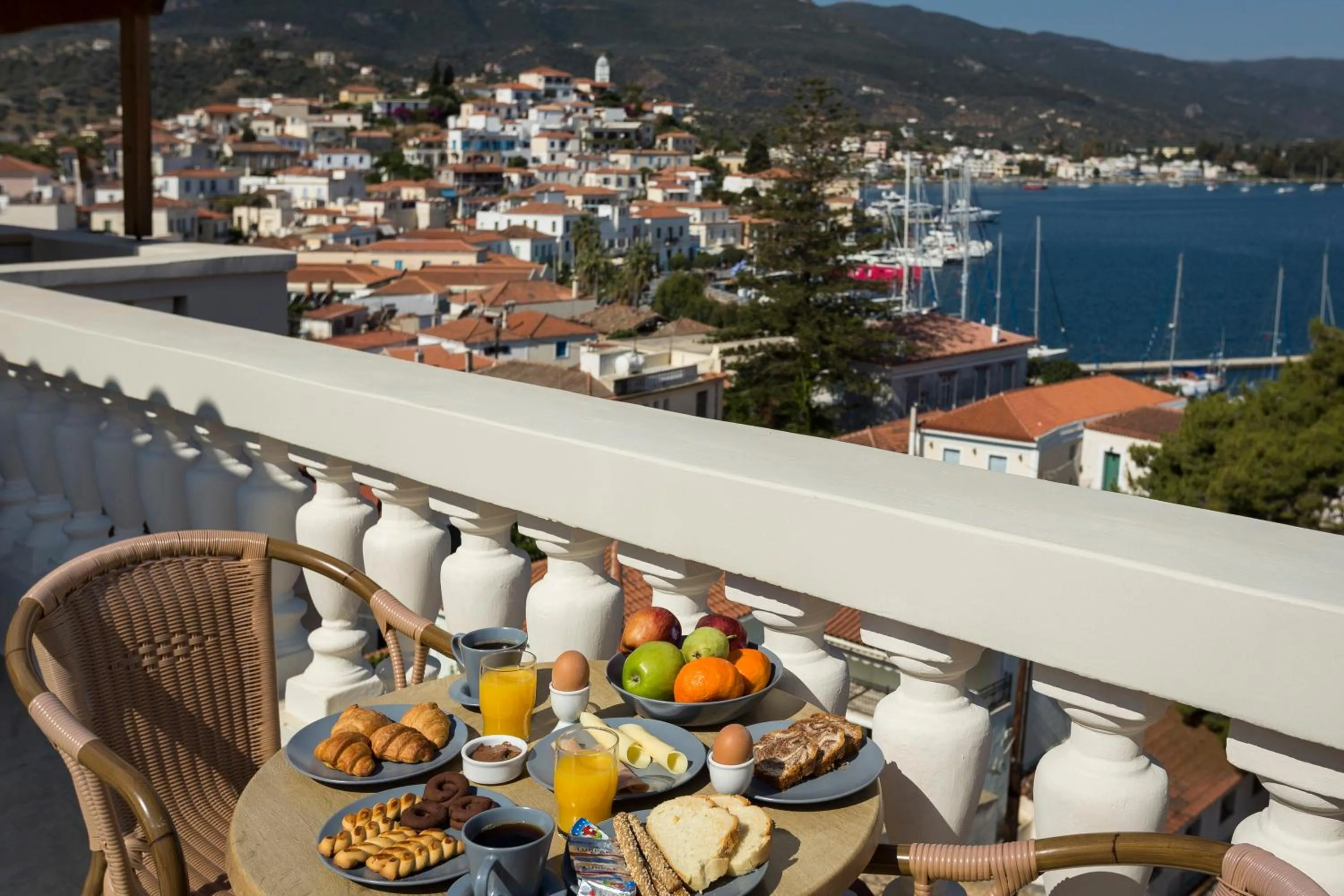 Buffet breakfast in Dimitra Boutique Hotel