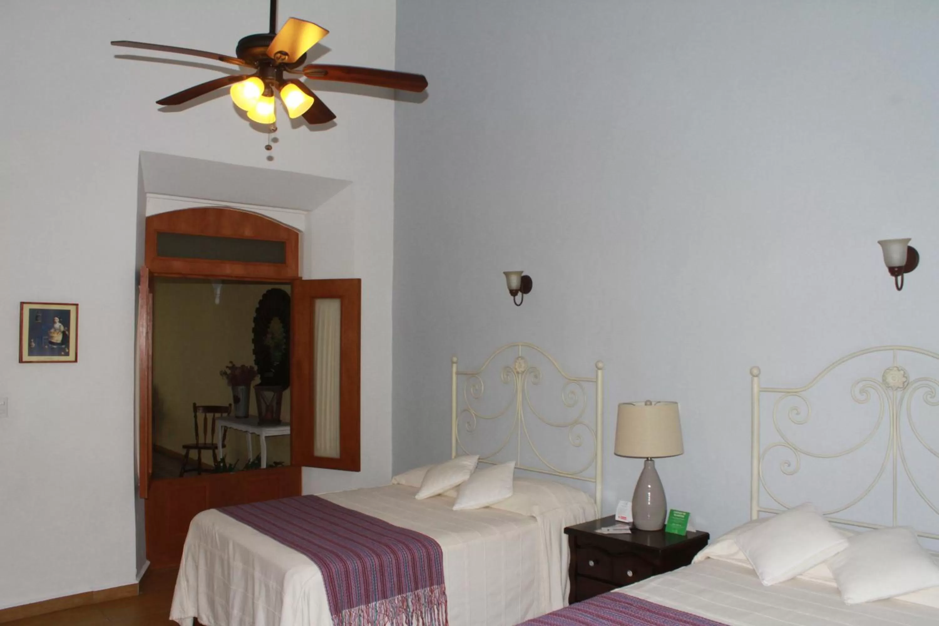 Bed in Hotel La Casona de Don Jorge