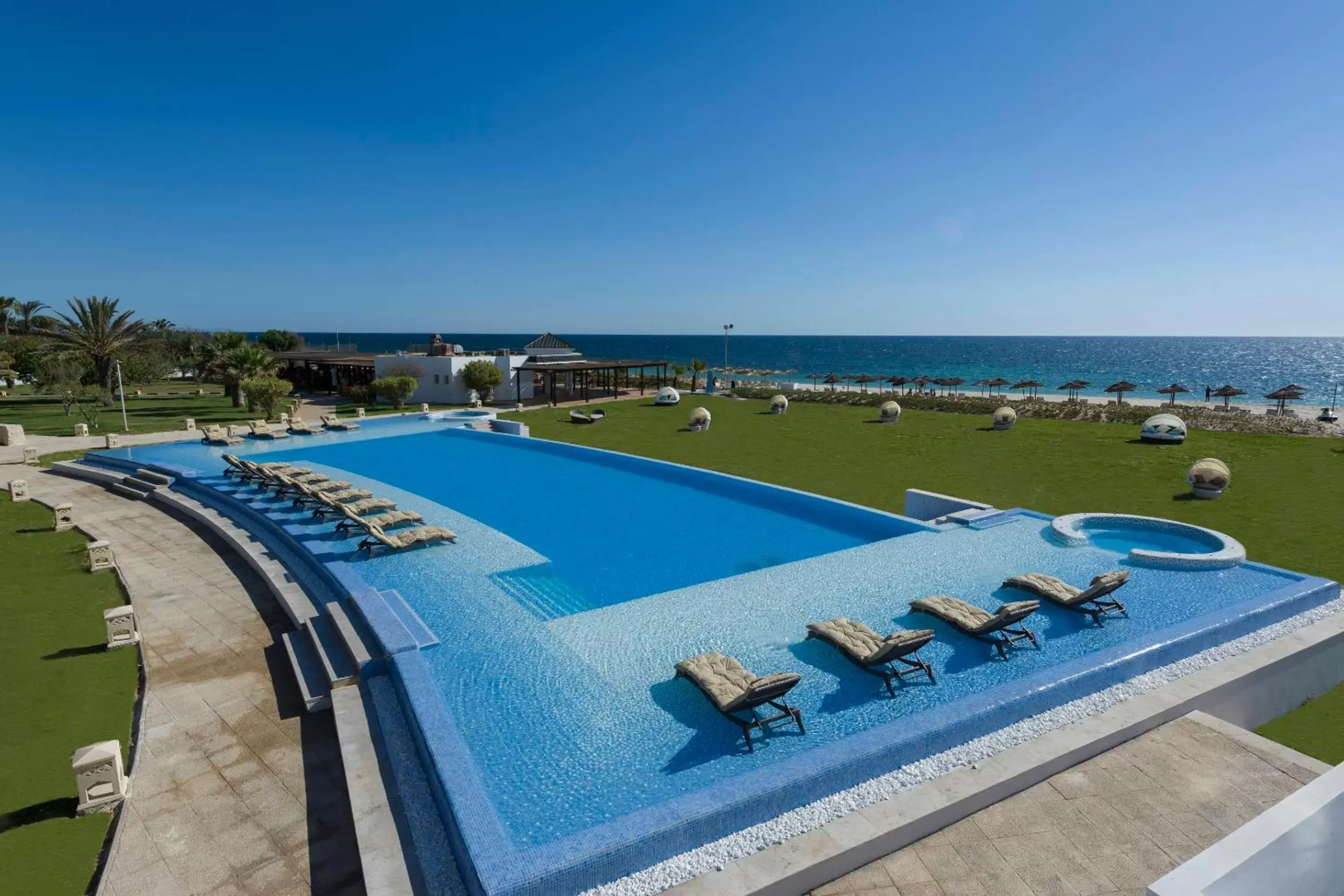 Beach, Swimming Pool in Iberostar Selection Kantaoui Bay