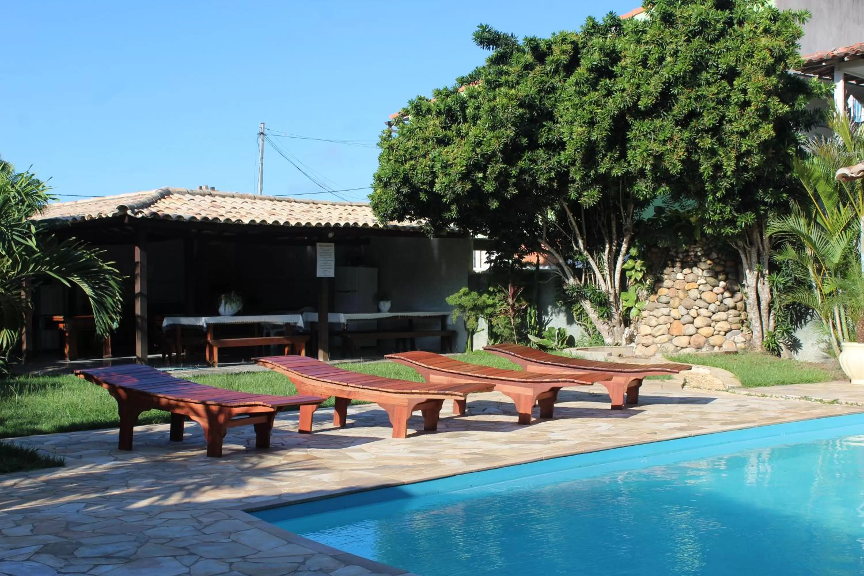 Swimming Pool in Pousada Recanto Das Emerências