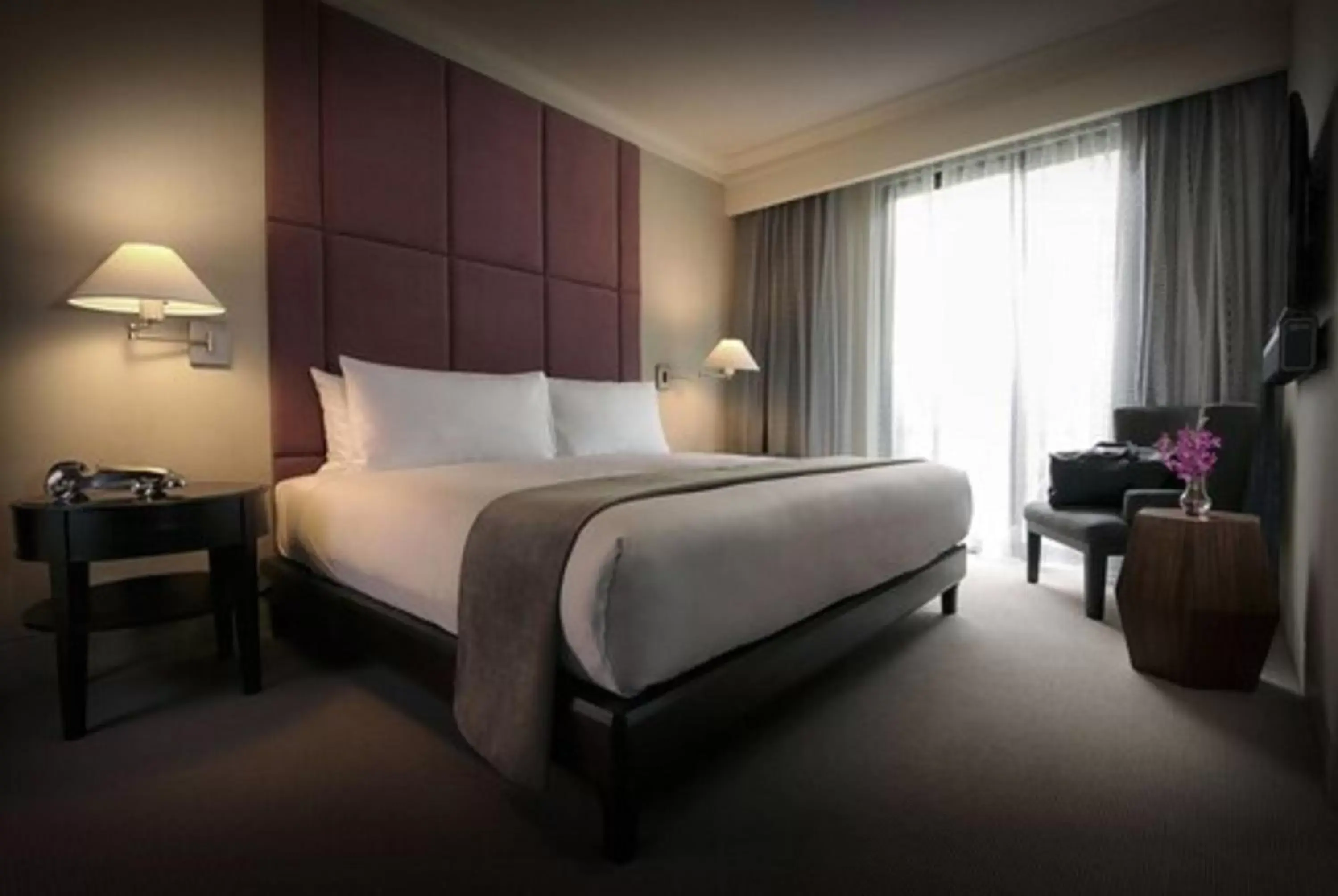 Bed in Hippodrome Hotel Condesa