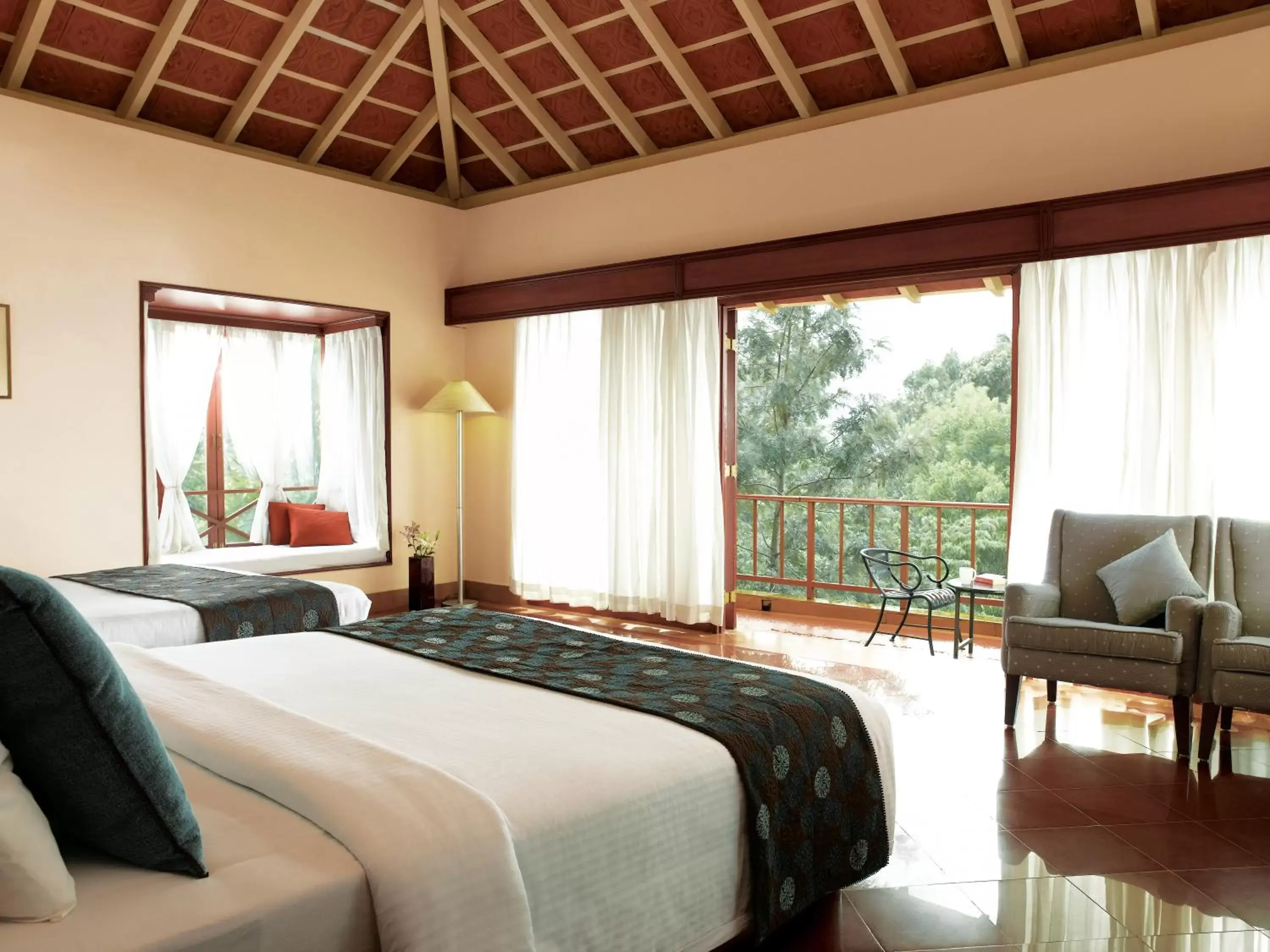 Photo of the whole room, Bed in Gateway Chikmagalur - IHCL SeleQtions