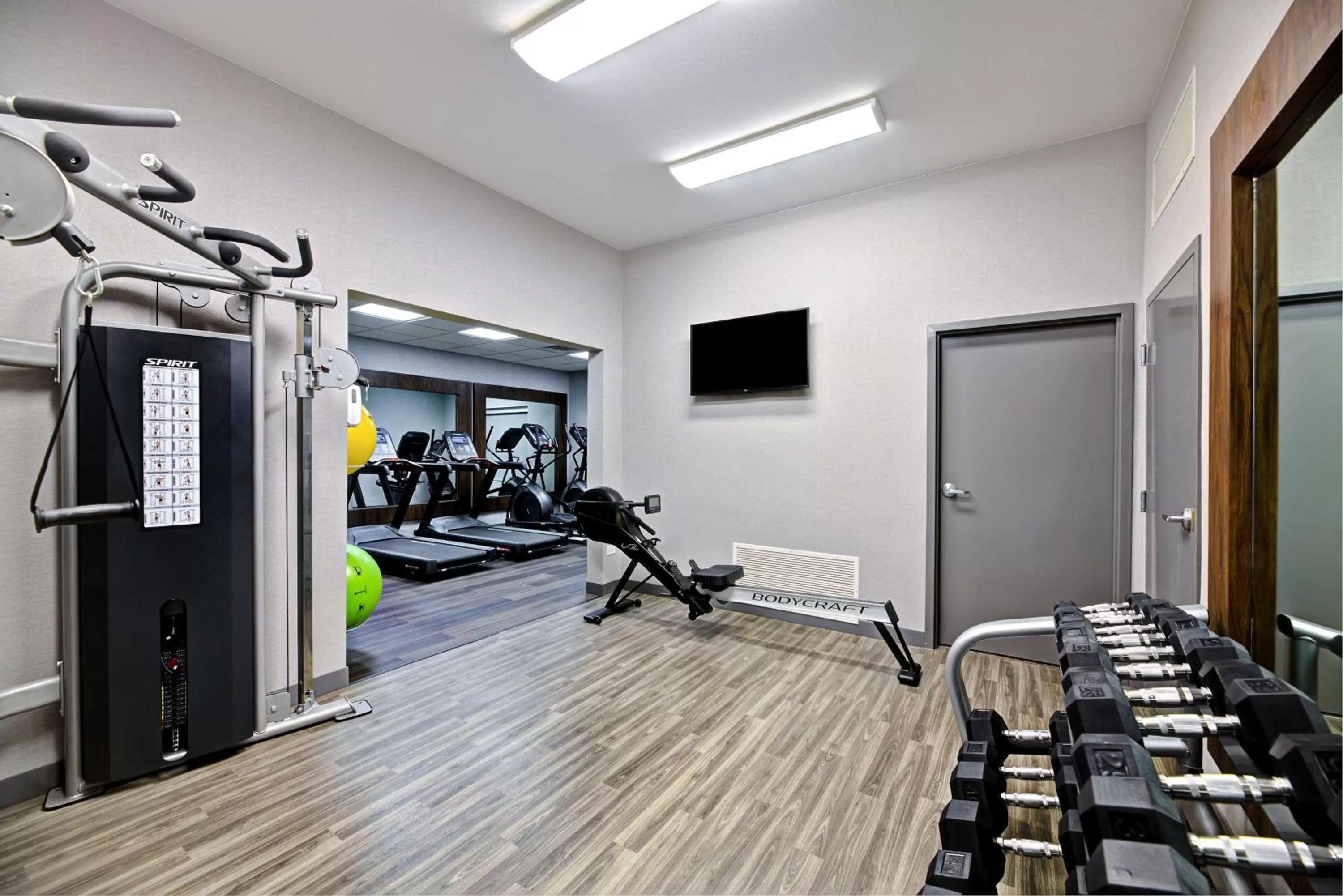 Fitness centre/facilities in Hampton Inn & Suites Nacogdoches