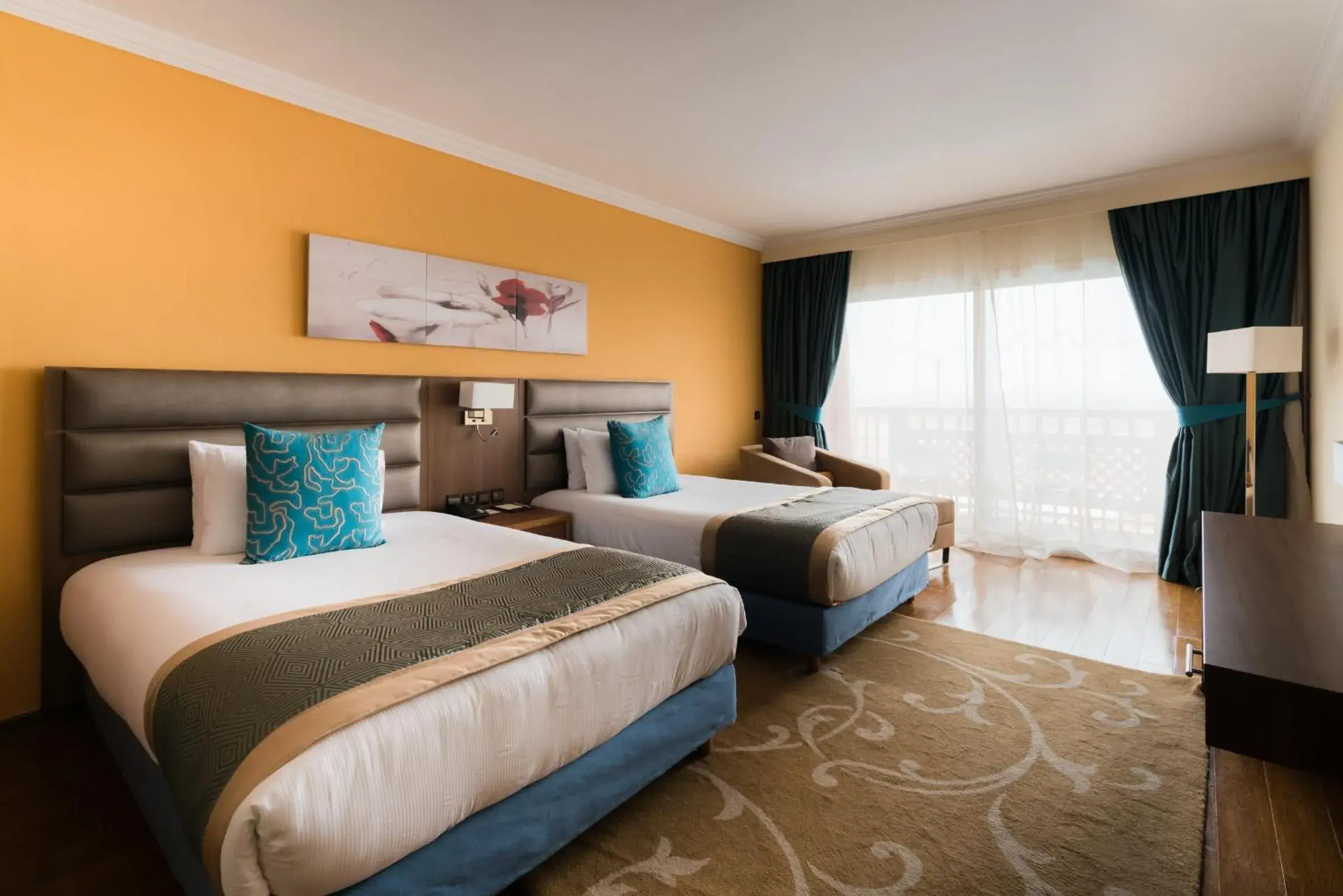 Bedroom, Bed in Savoy Le Grand Hotel Marrakech
