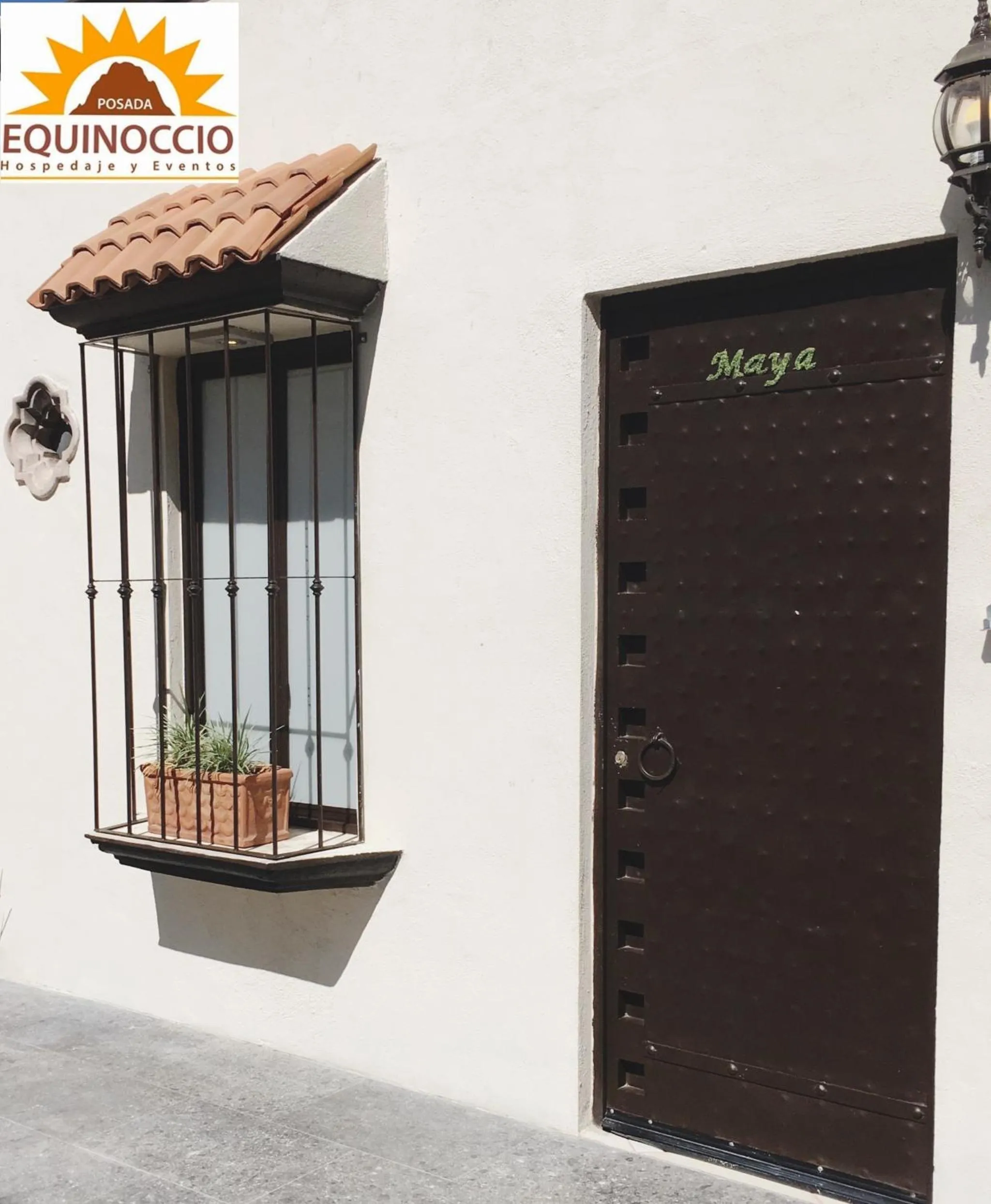 Patio in Posada Equinoccio