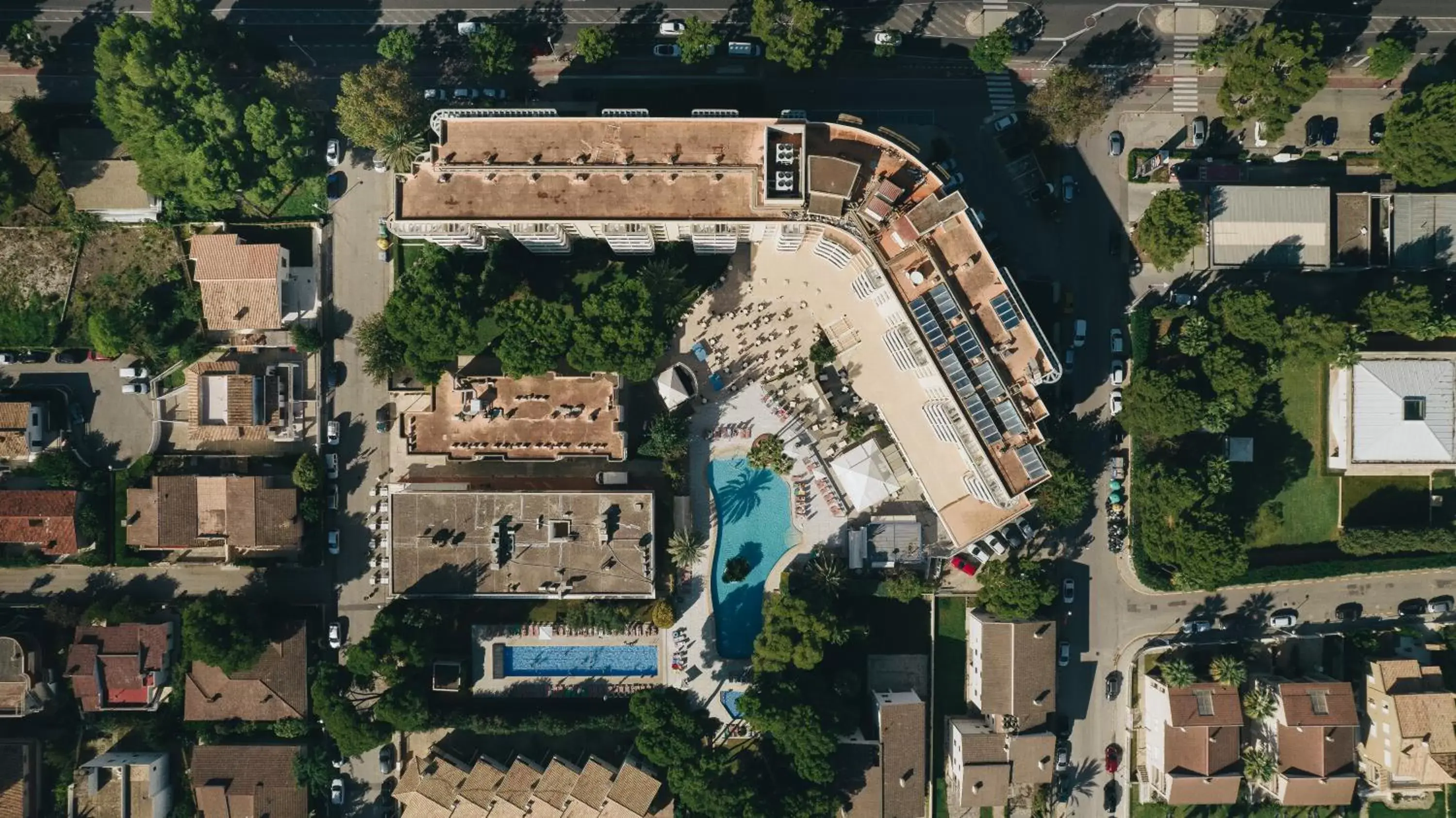 Bird's eye view, Bird's-eye View in Hotel Ivory Playa Sports & Spa