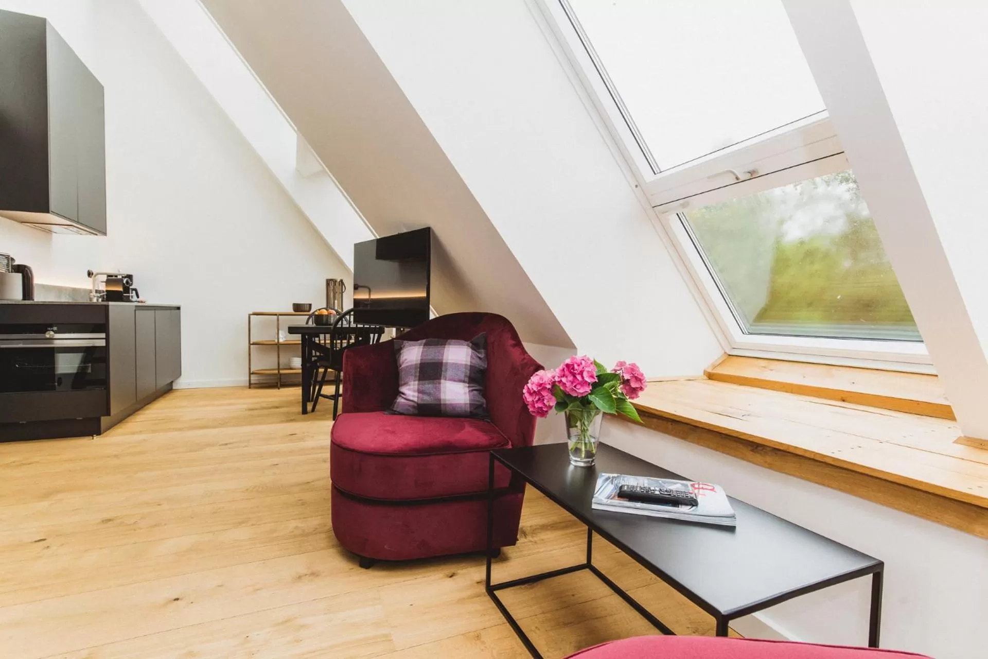 Living room in Gut Damp Ferien Lofts