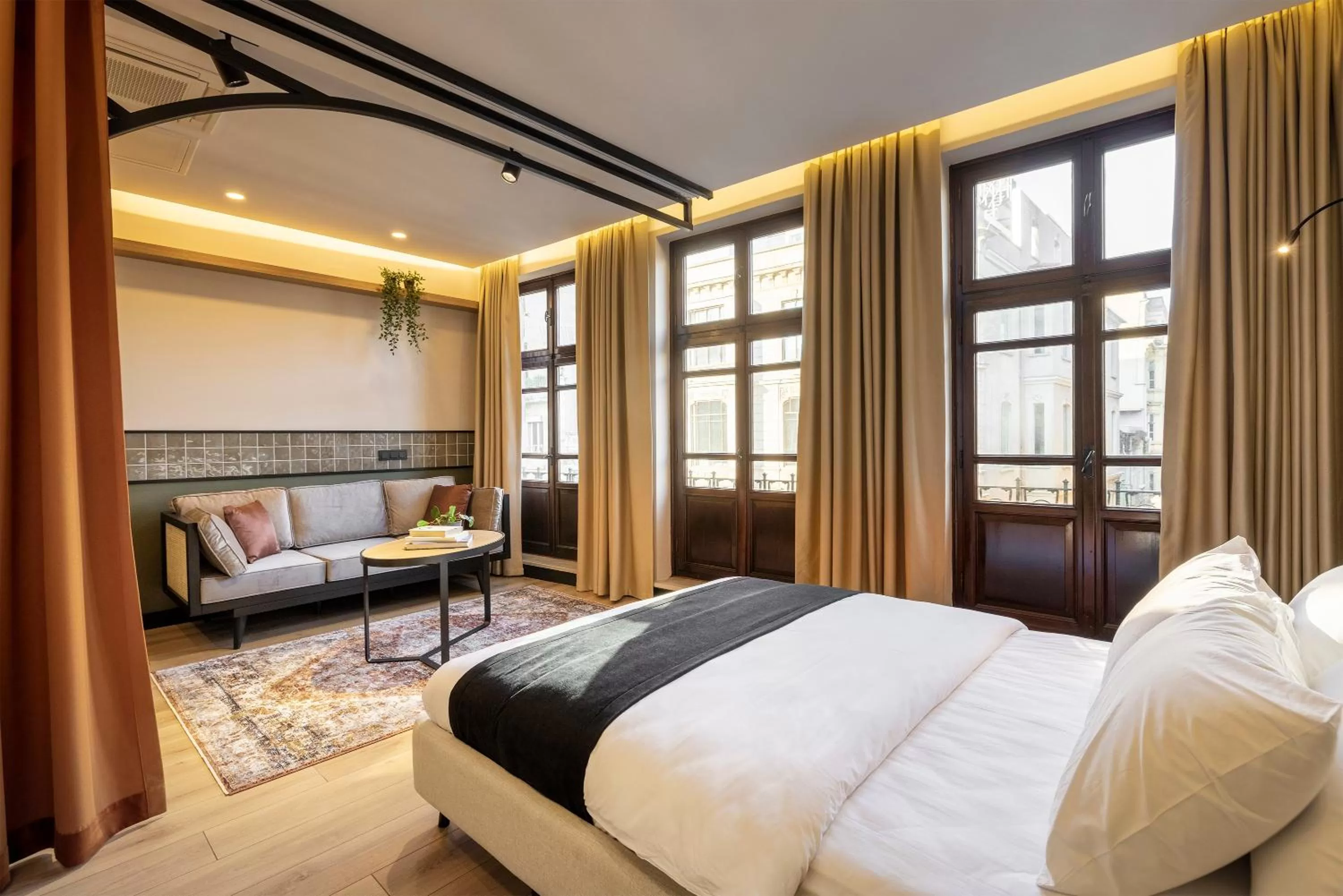 Bed in Upside Apartments