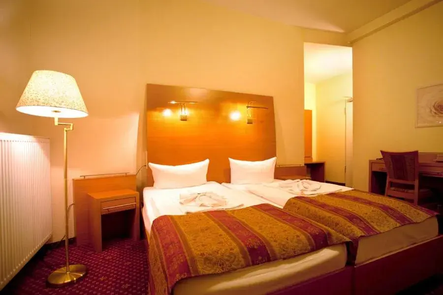 Bed in Hotel Orion Berlin