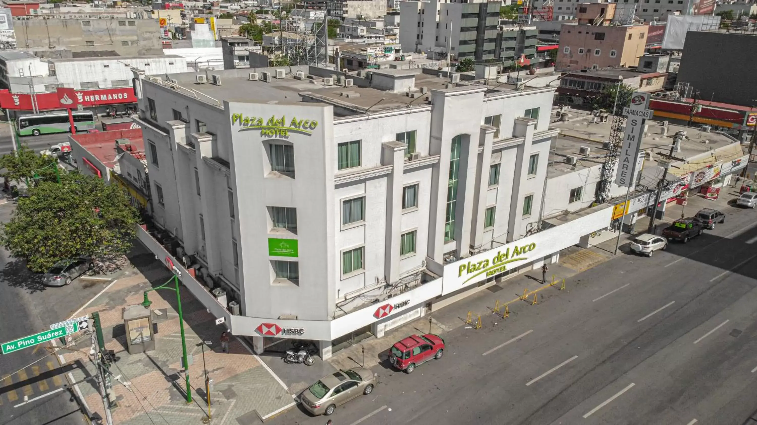 Bird's eye view, Bird's-eye View in Hotel Plaza del Arco - Monterrey