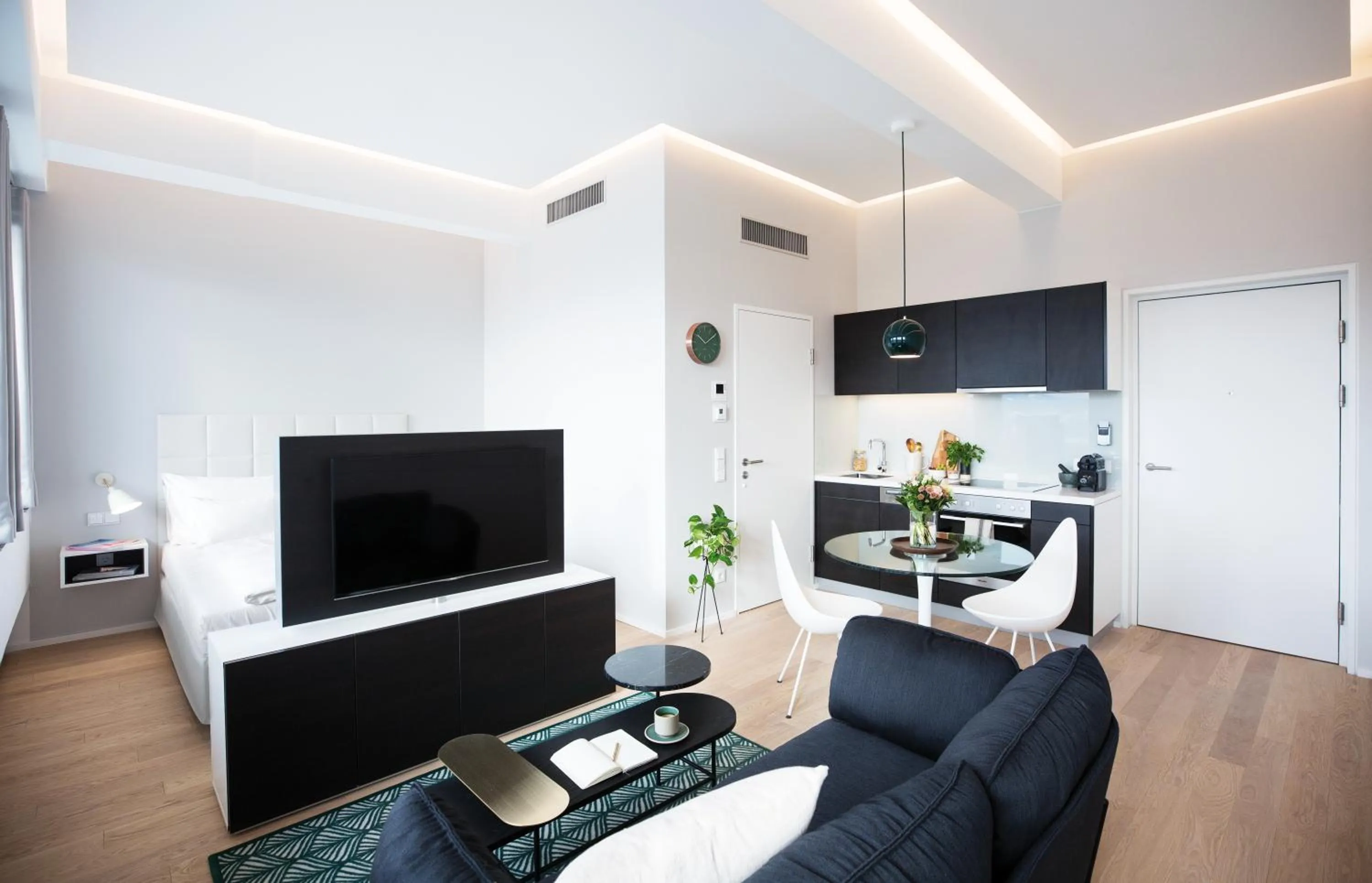 Living room in PhilsPlace Full-Service Apartments Vienna