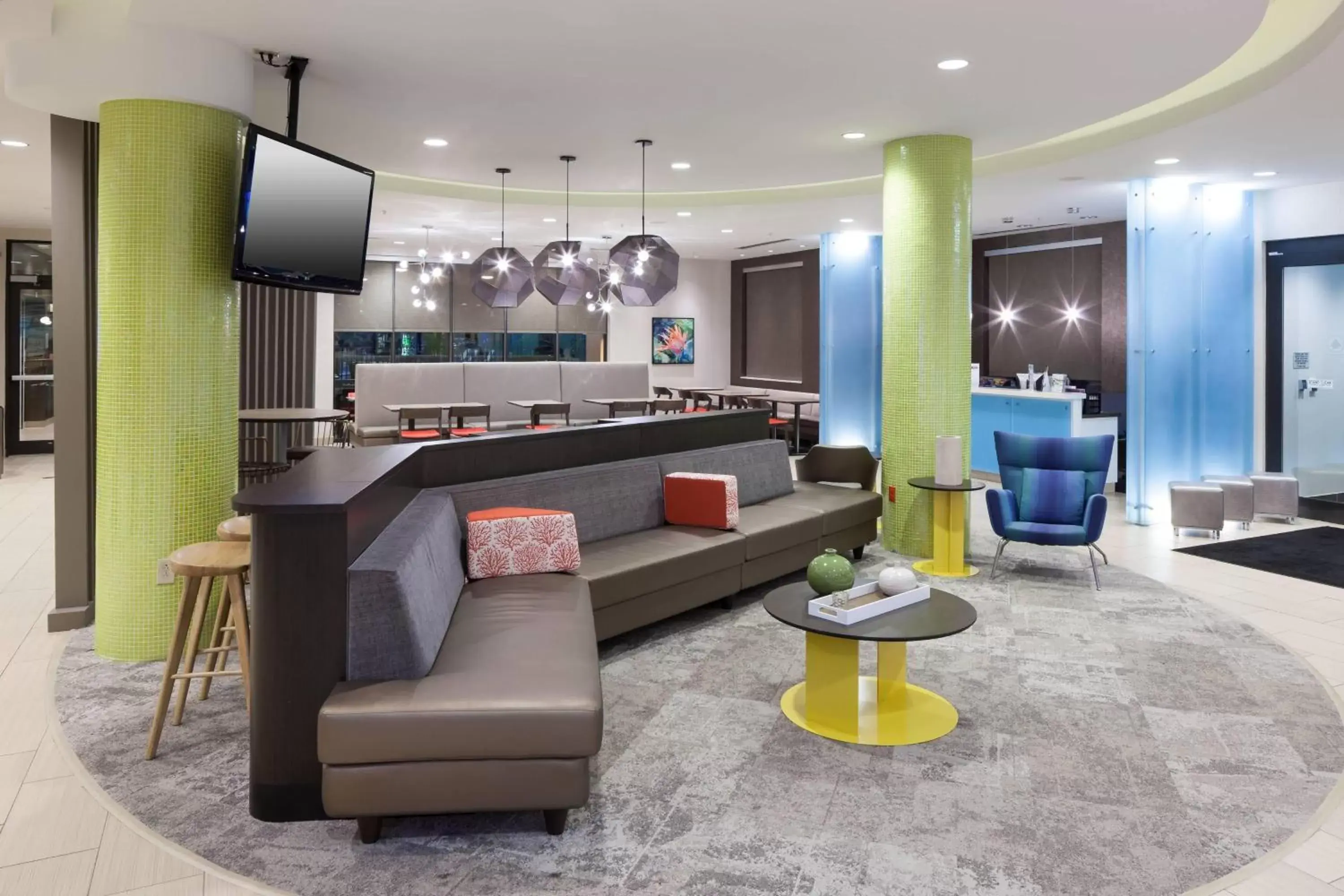 Lobby or reception, Lobby/Reception in SpringHill Suites by Marriott Orlando at SeaWorld