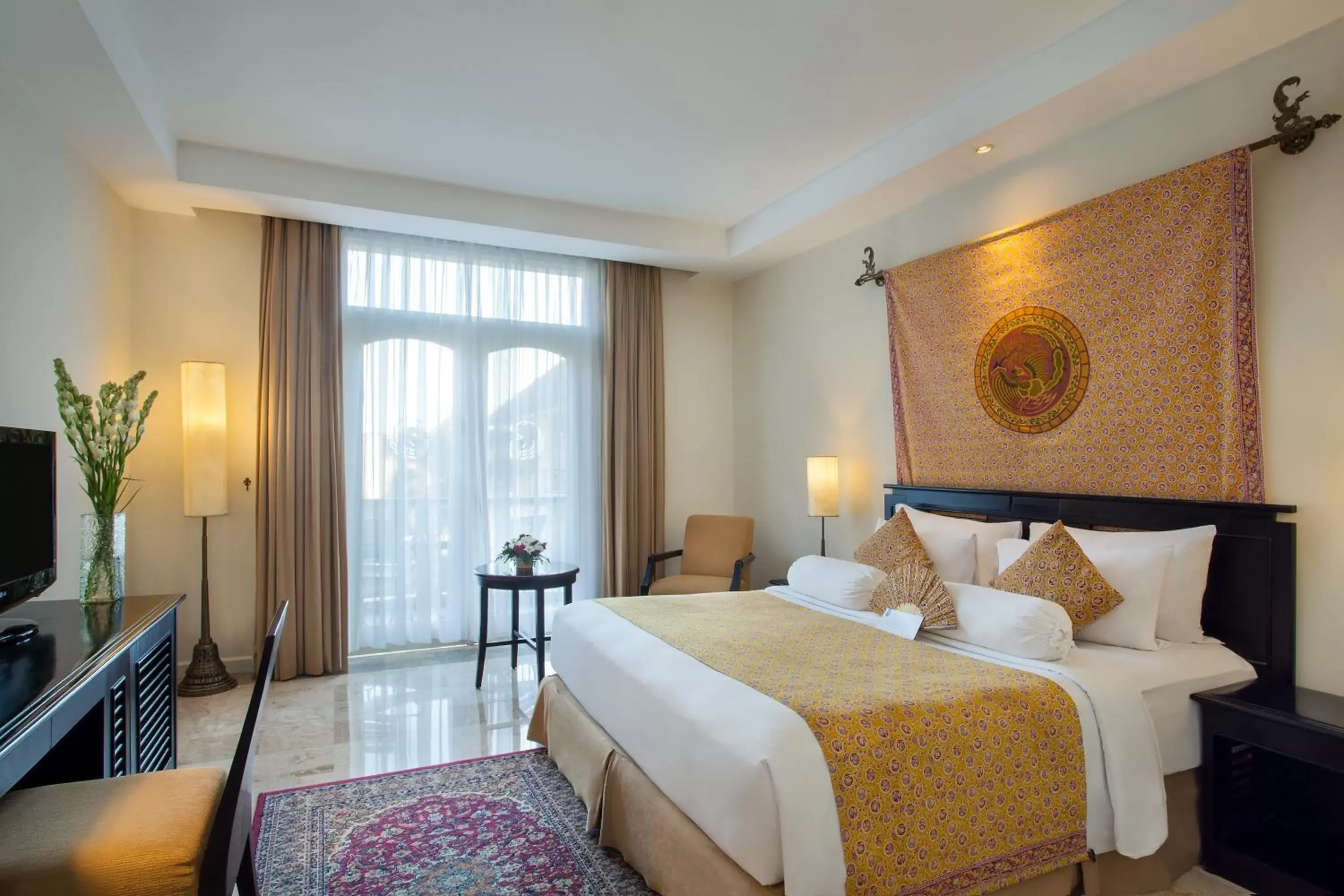 Bedroom, Bed in The Phoenix Hotel Yogyakarta - MGallery Collection