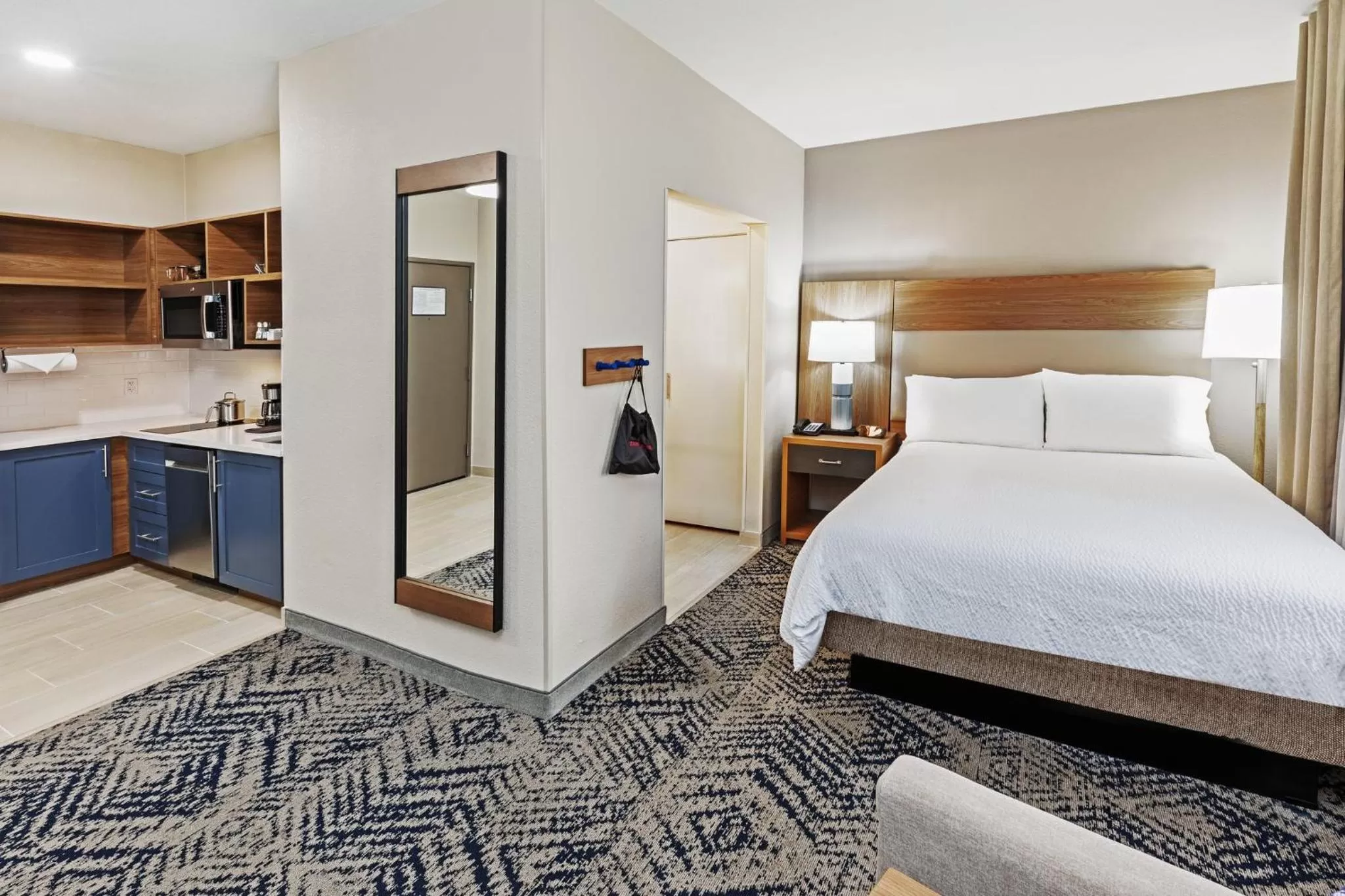 Photo of the whole room, Bed in Candlewood Suites DFW Airport North - Irving by IHG