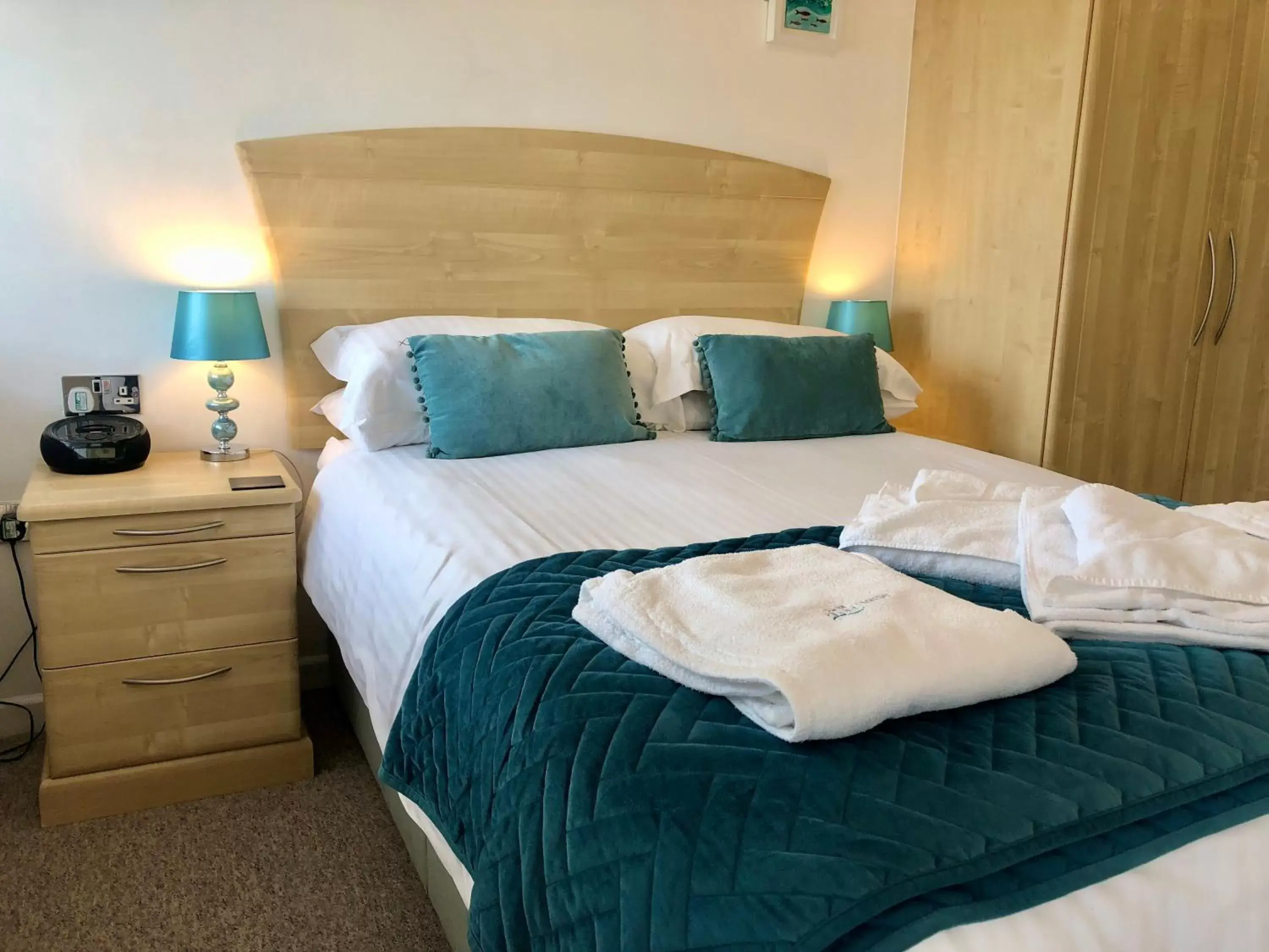 Bedroom, Bed in The Old Quay House