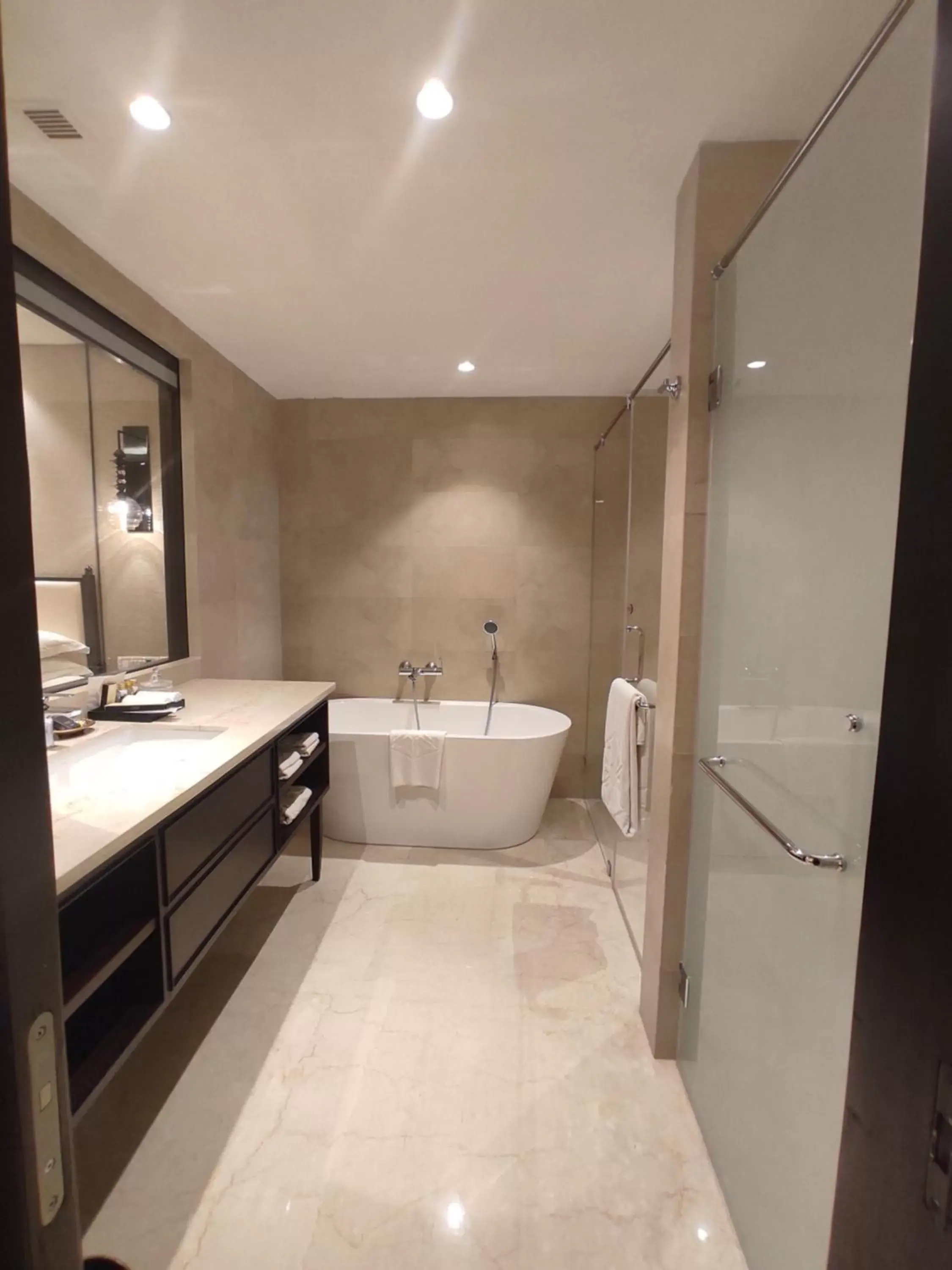 Bathroom in Taj Tirupati Bathroom in Taj Tirupati