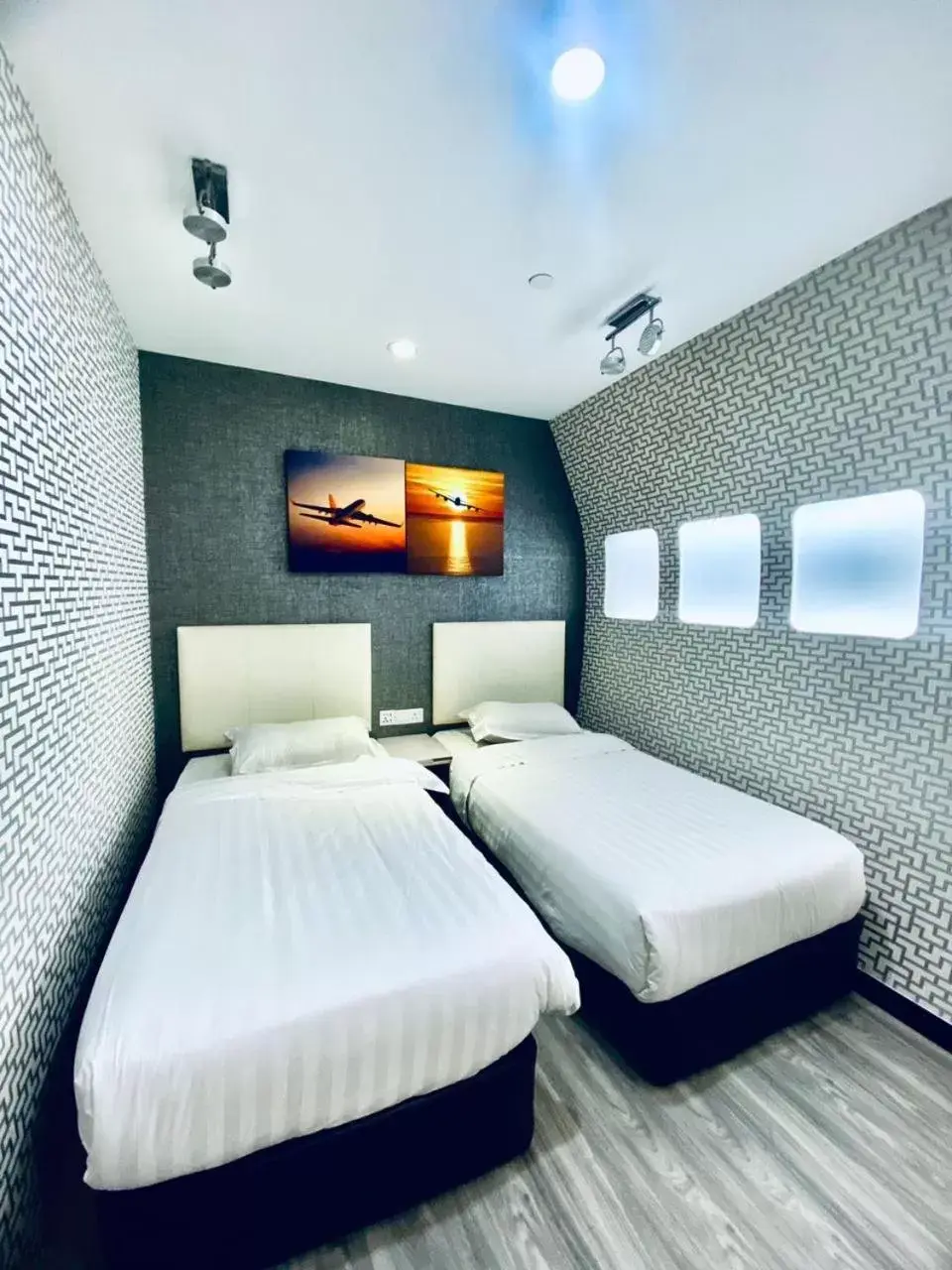 Bed in Sri Langit Hotel KLIA, KLIA 2 & F1