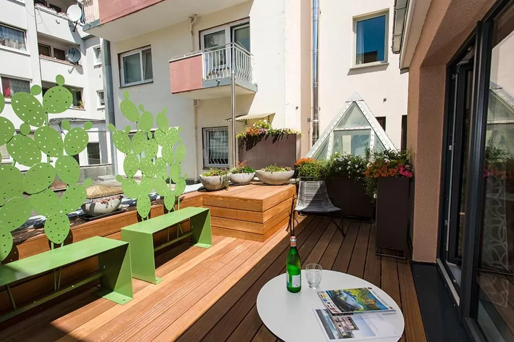 Balcony/Terrace in Trüffel Hotel