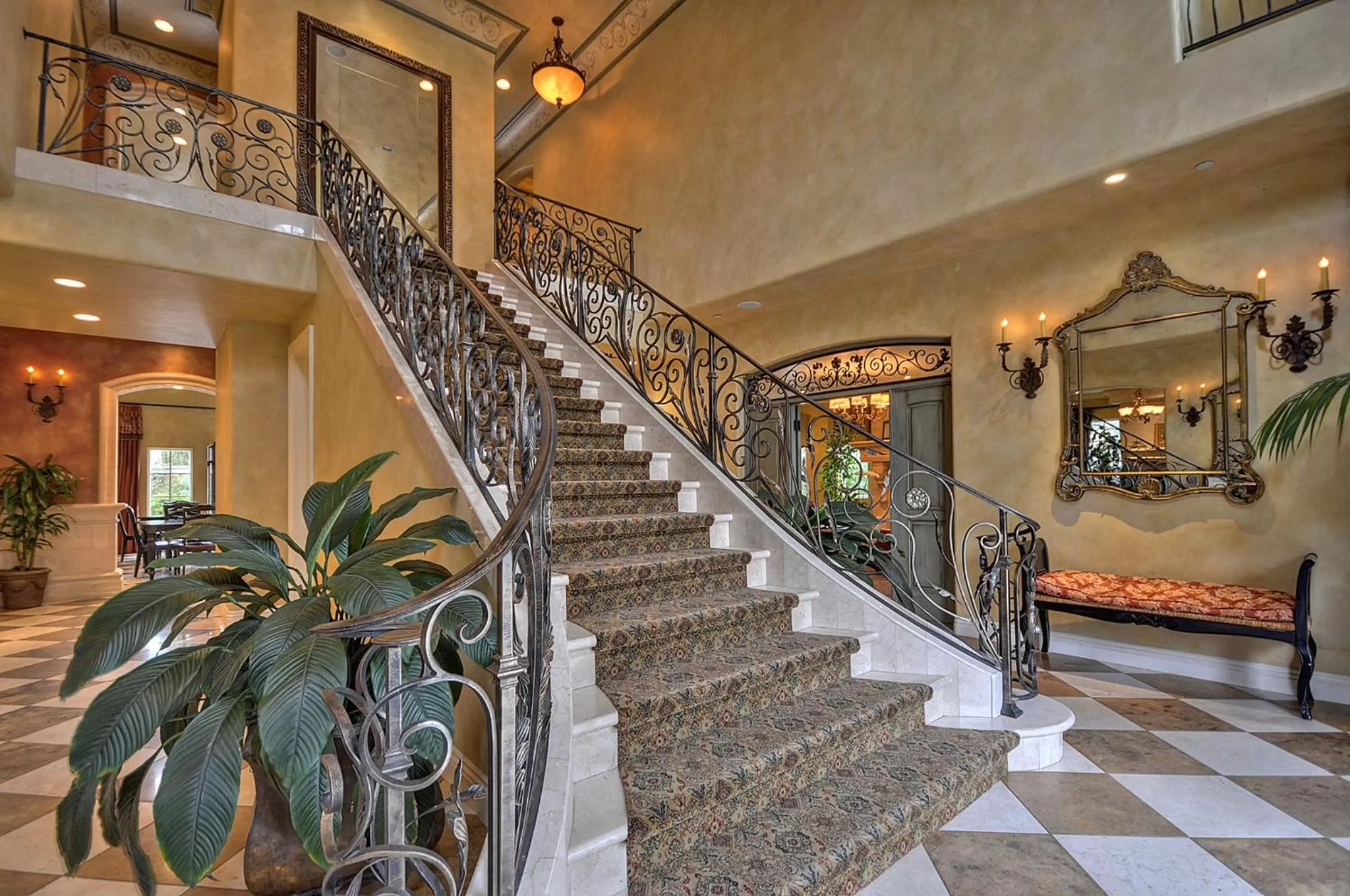 Decorative detail in The Villa at Arden Hills