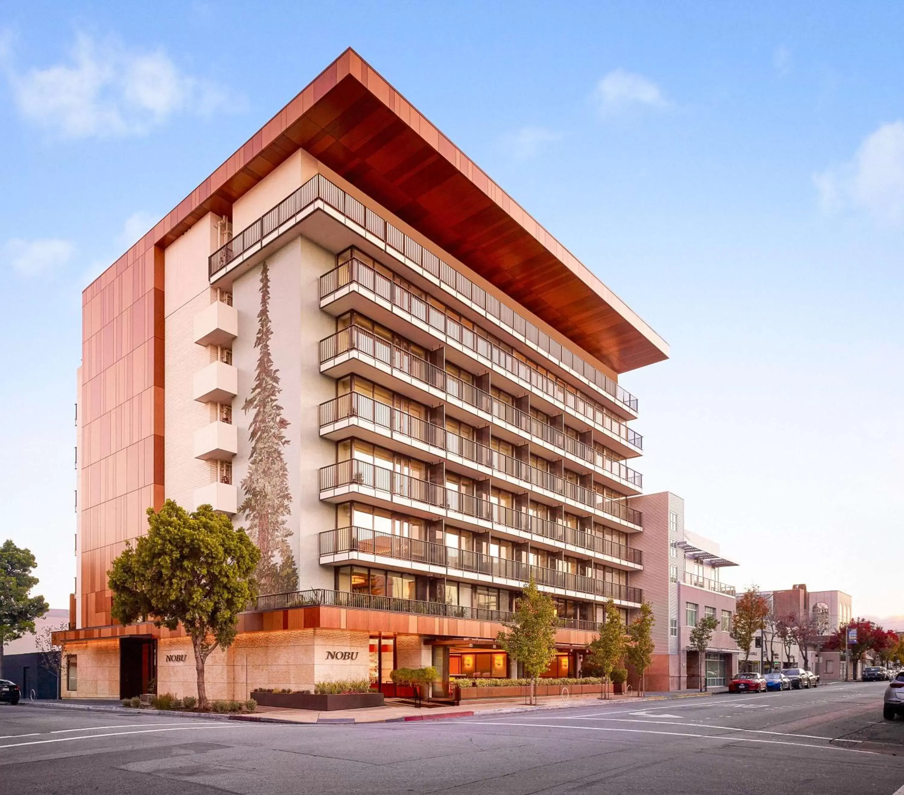 View (from property/room), Property Building in Nobu Hotel Palo Alto