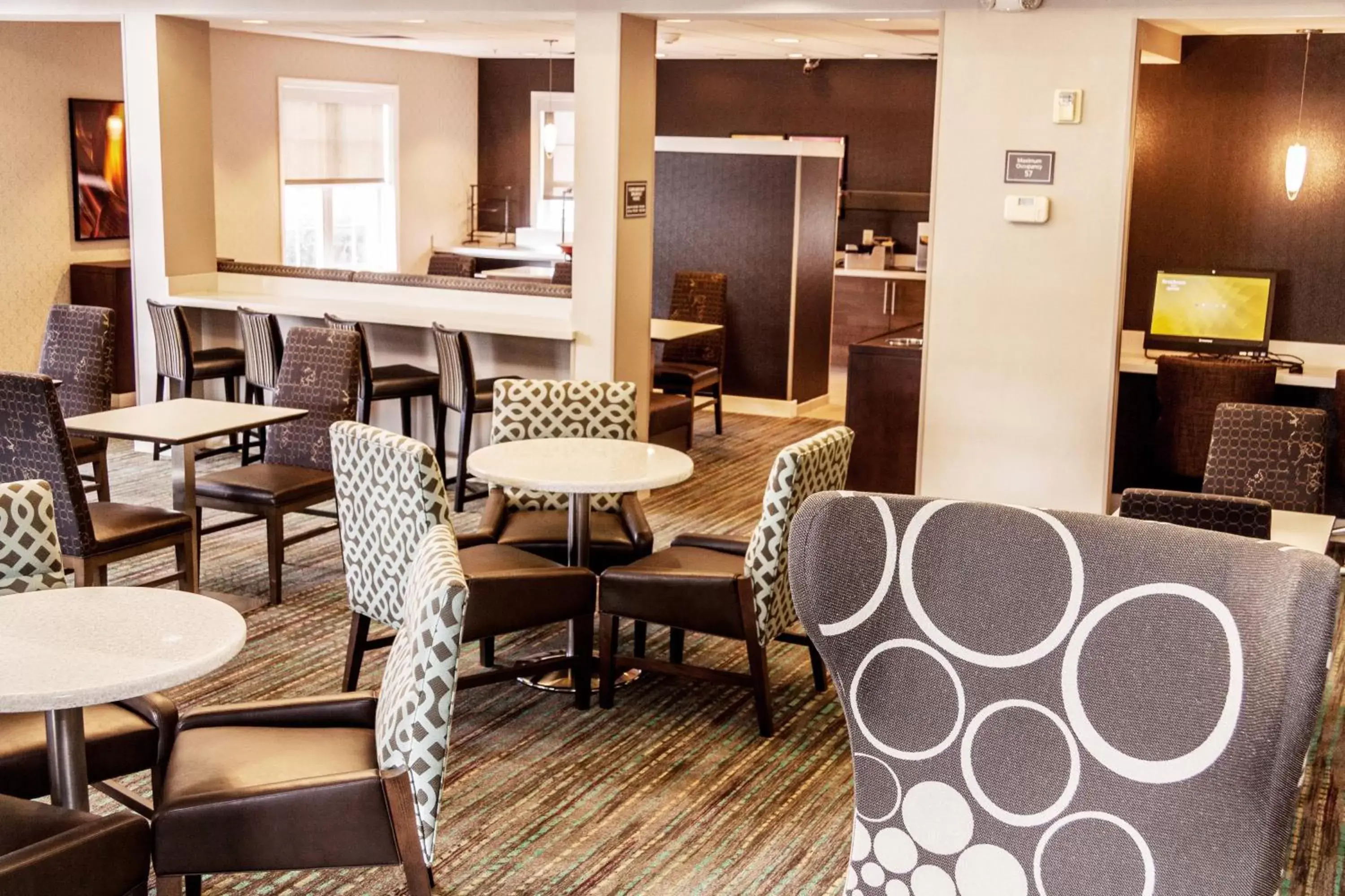 Lobby or reception, Lounge/Bar in Residence Inn by Marriott Rocky Mount