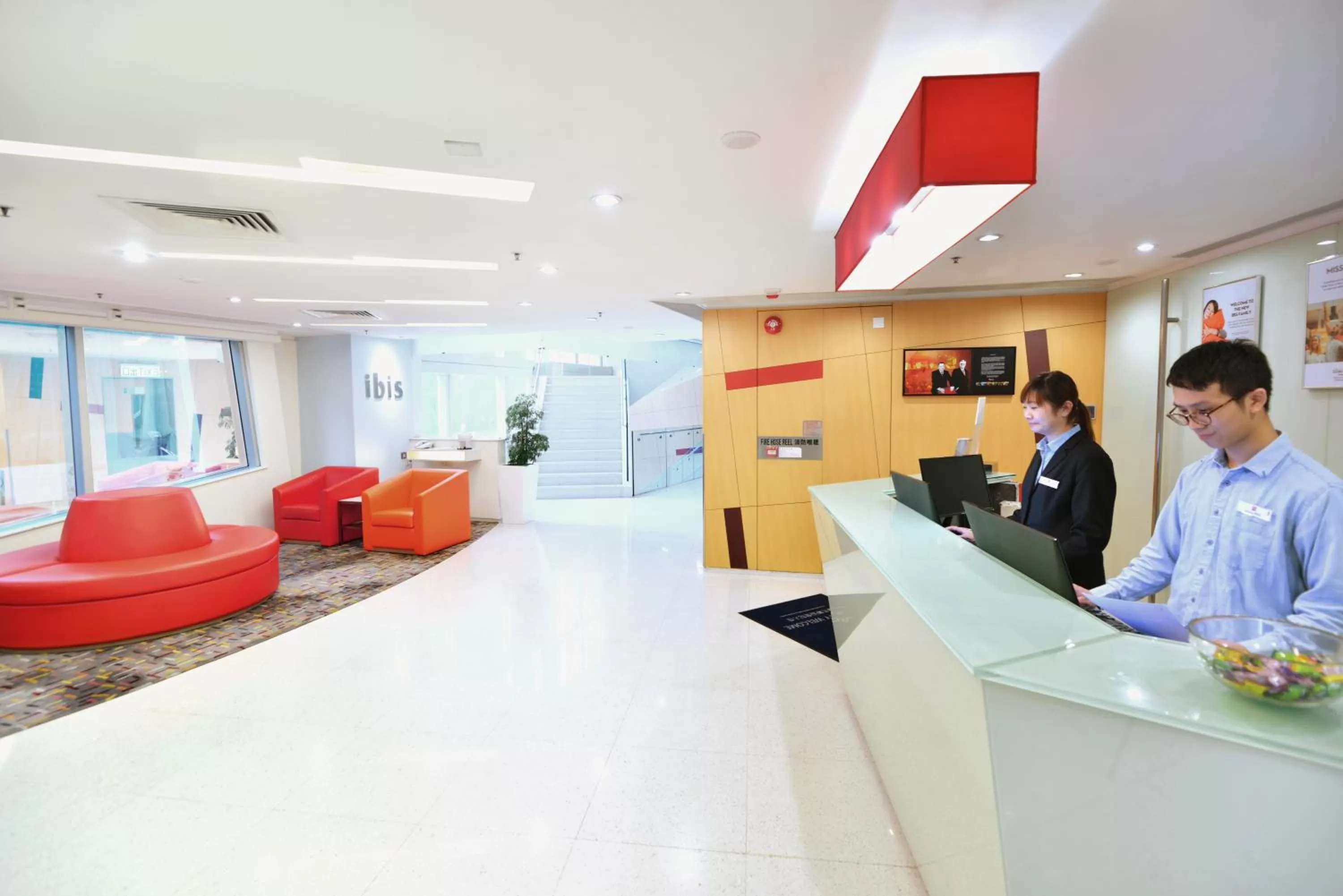 Lobby or reception in ibis Hong Kong North Point