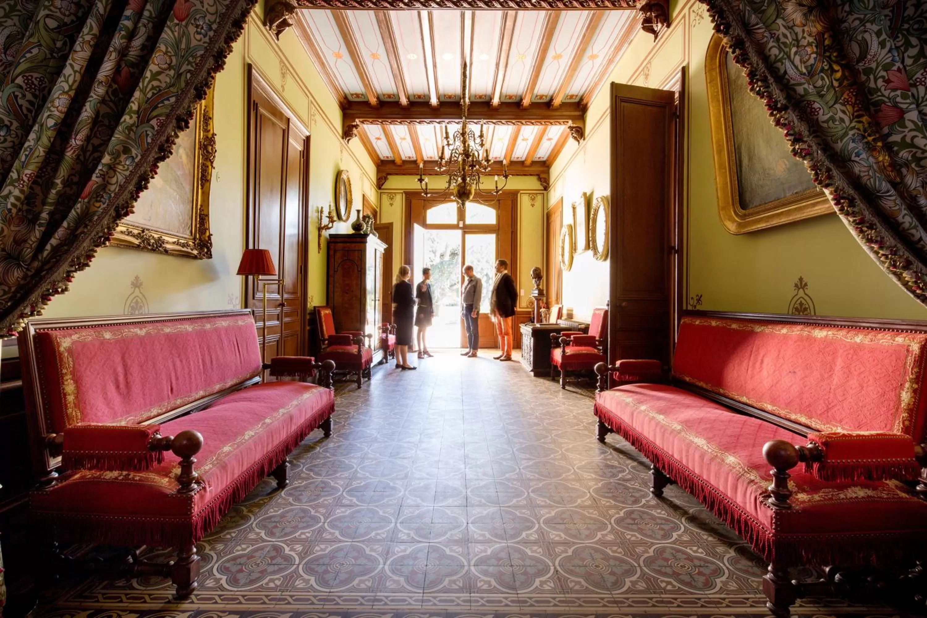 Seating Area in Château Pape Clément