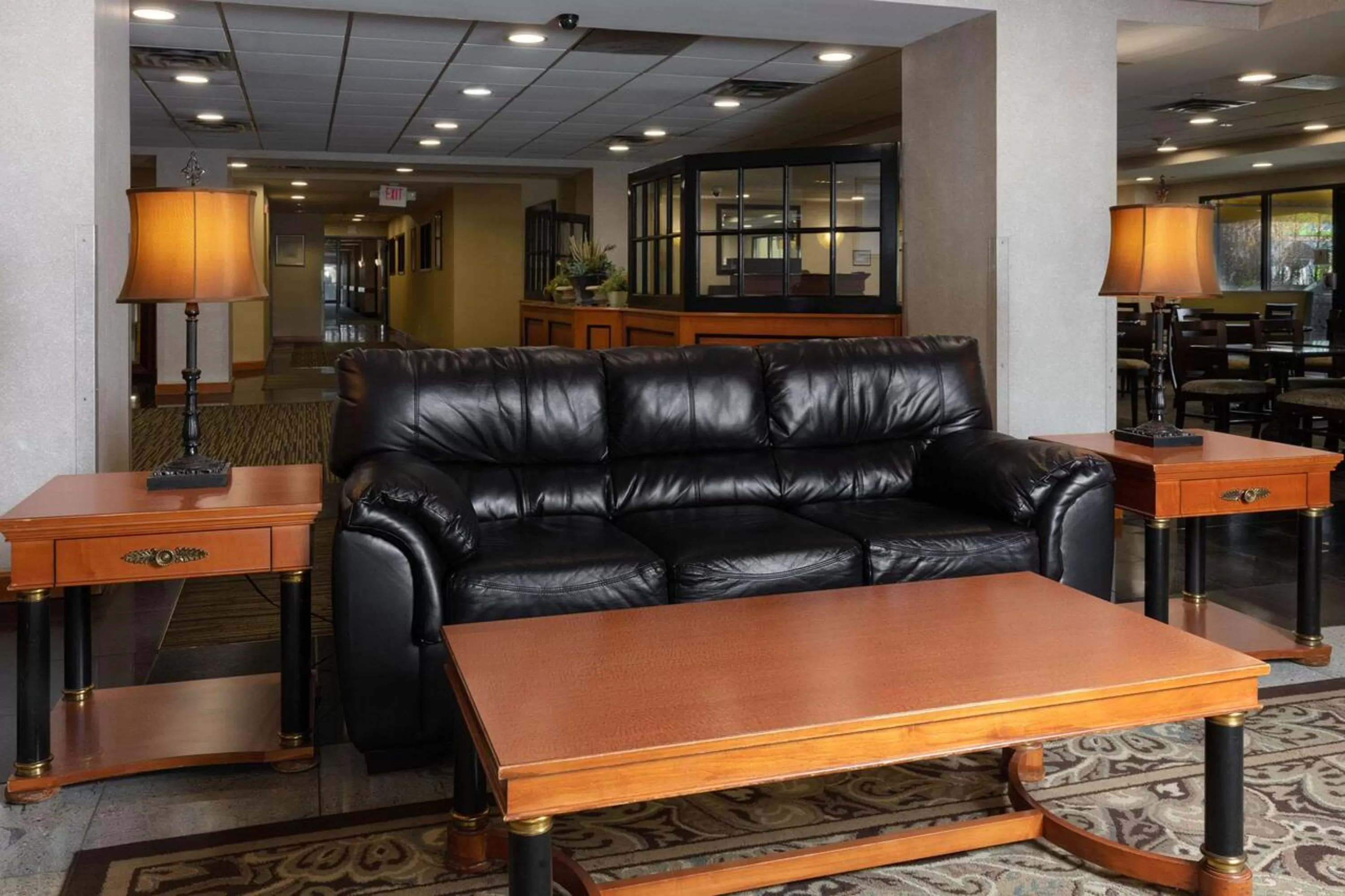 Lobby or reception in La Quinta by Wyndham Garden City