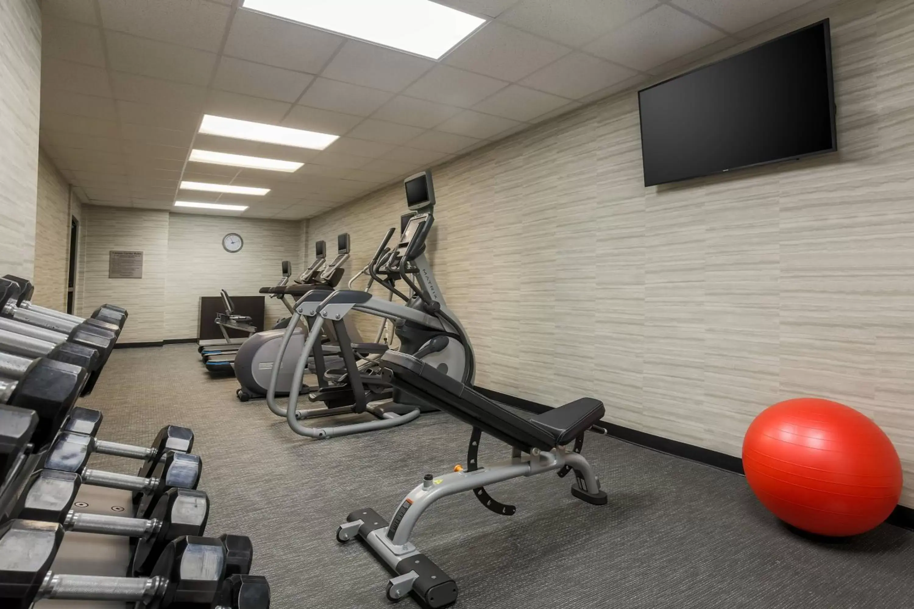Fitness centre/facilities, Fitness Center/Facilities in Courtyard by Marriott Monroe Airport