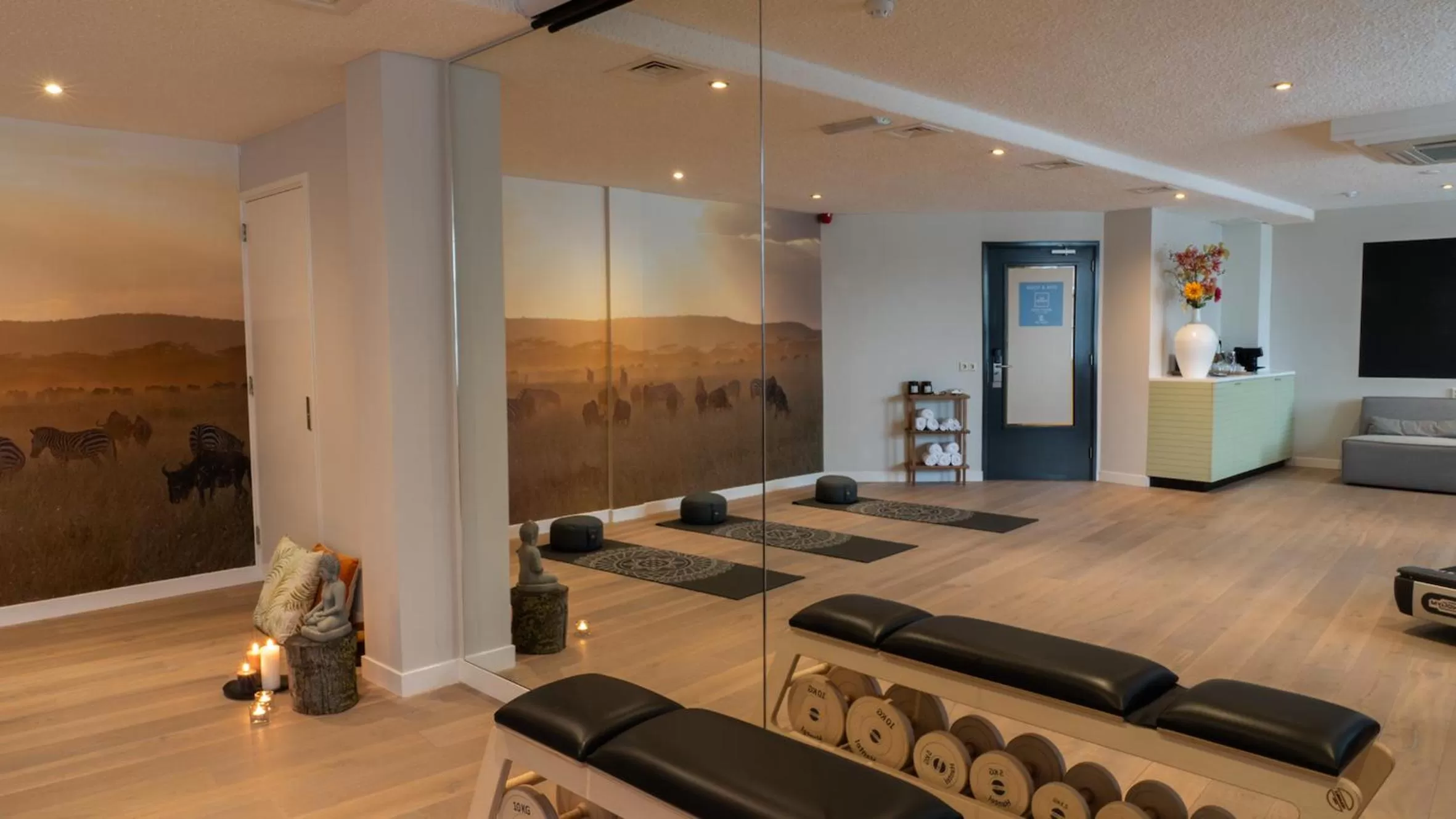 Coffee/tea facilities, Fitness Center/Facilities in Hotel De Koepoort