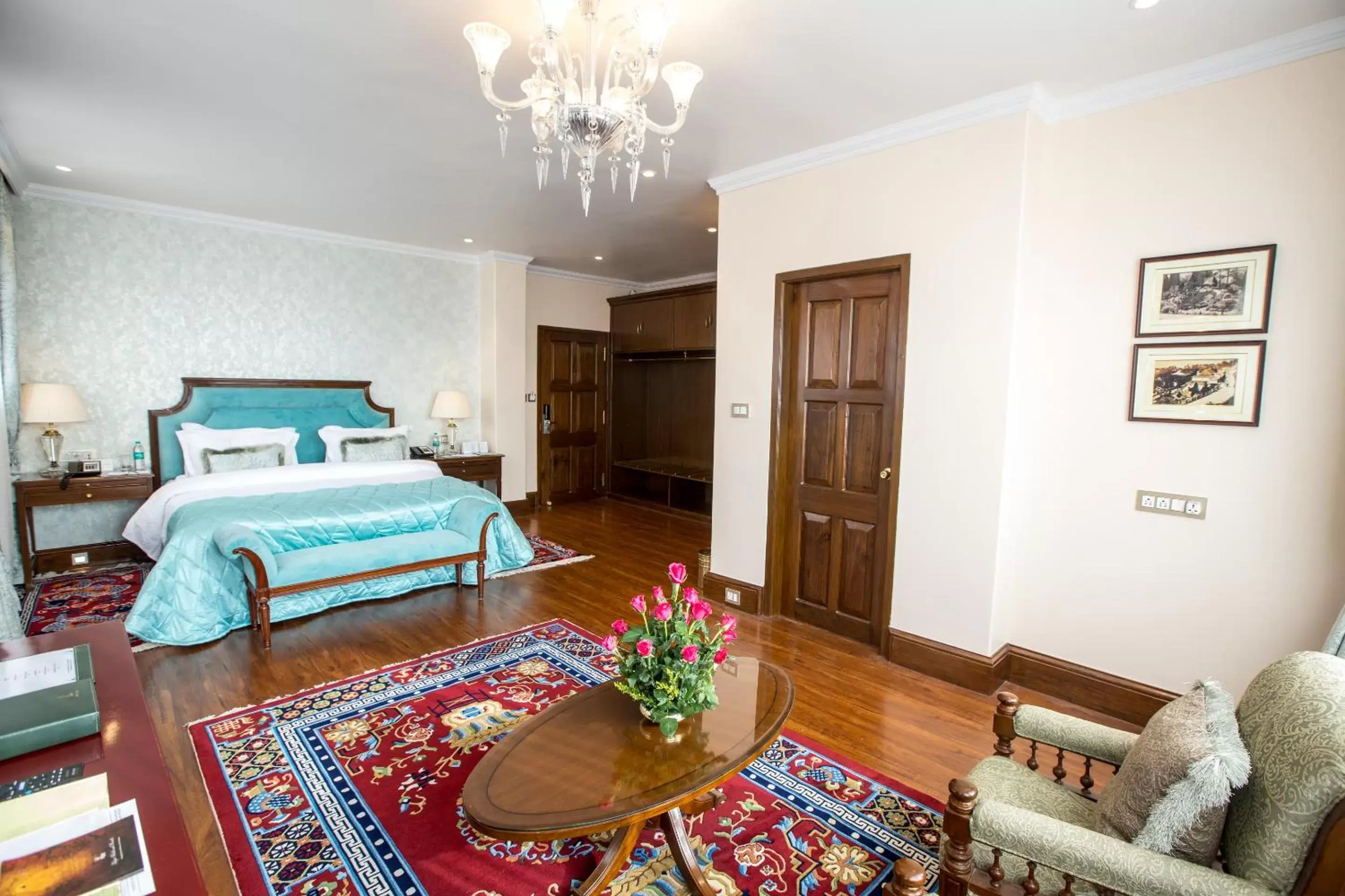 Photo of the whole room, Bed in The Elgin, Darjeeling - Heritage Resort & Spa